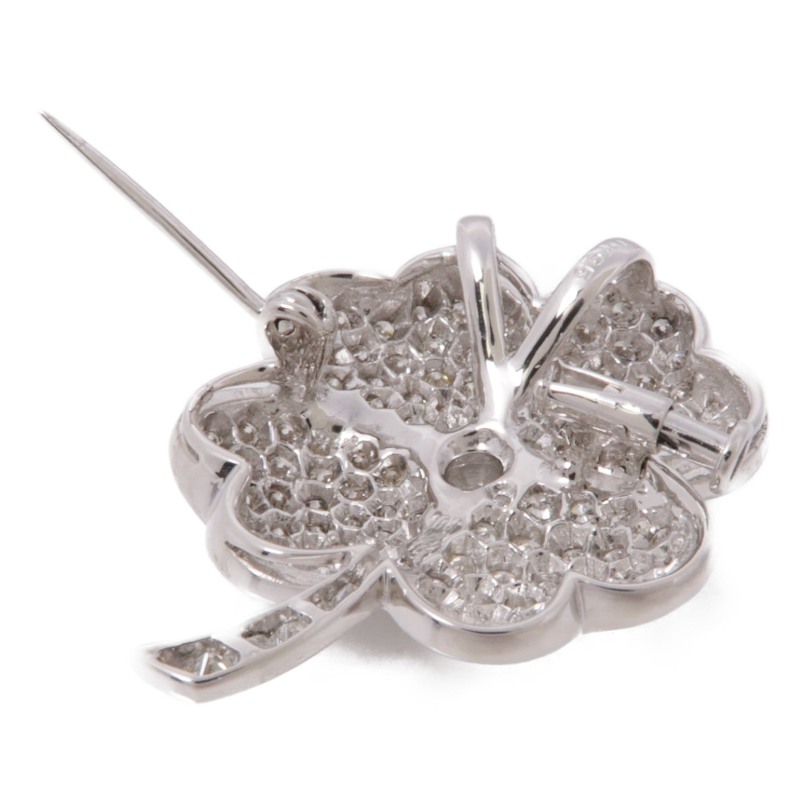 JEWELRY 【激減優惠】18K白金Diamond Brooch/Pendant Top鑽石胸針/吊墜