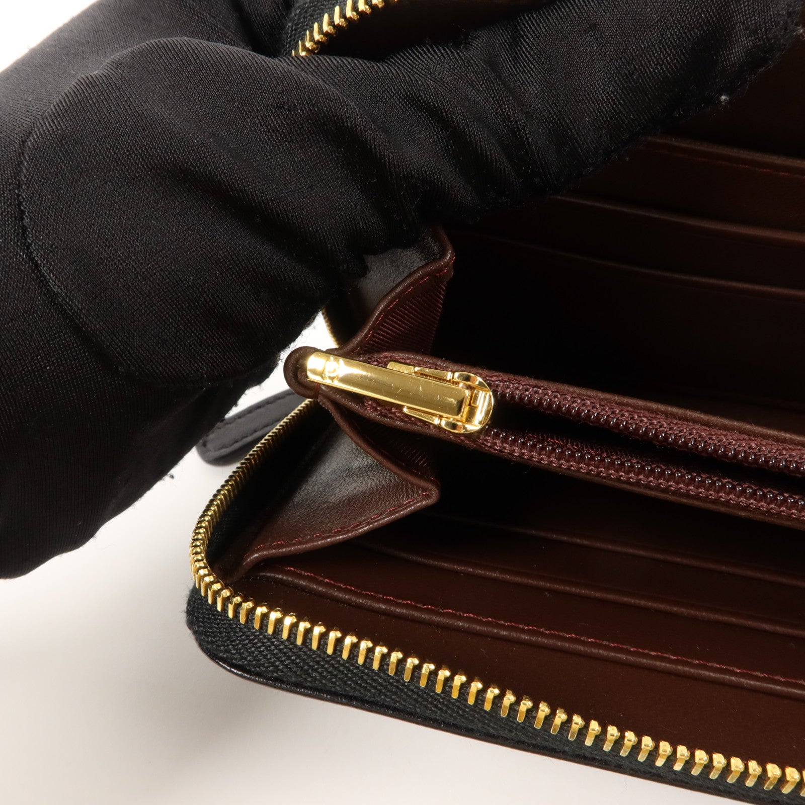 CHANEL 羊皮皮革Zipper Long Wallet長錢包