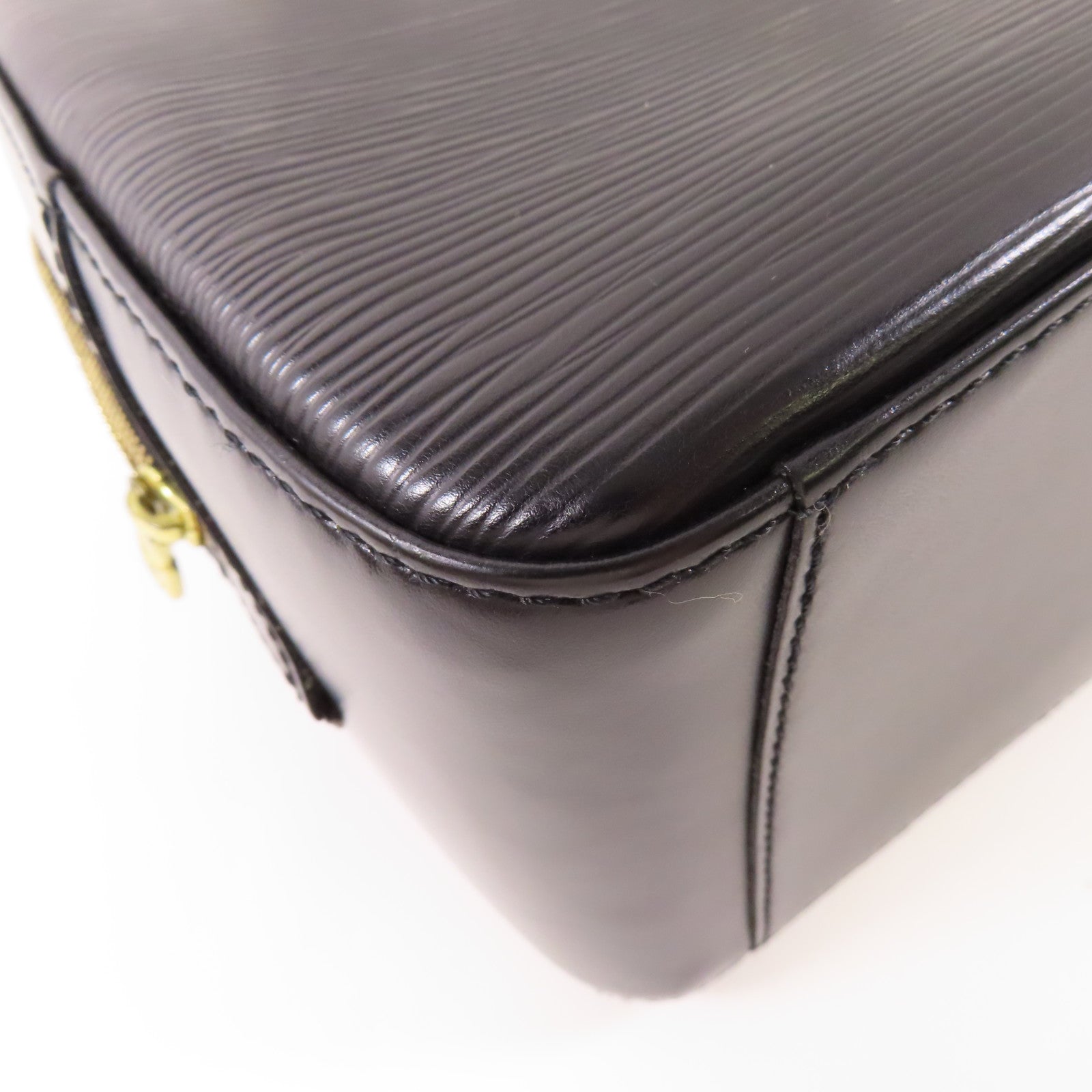 LOUIS VUITTON Epi Sabron金扣手挽袋