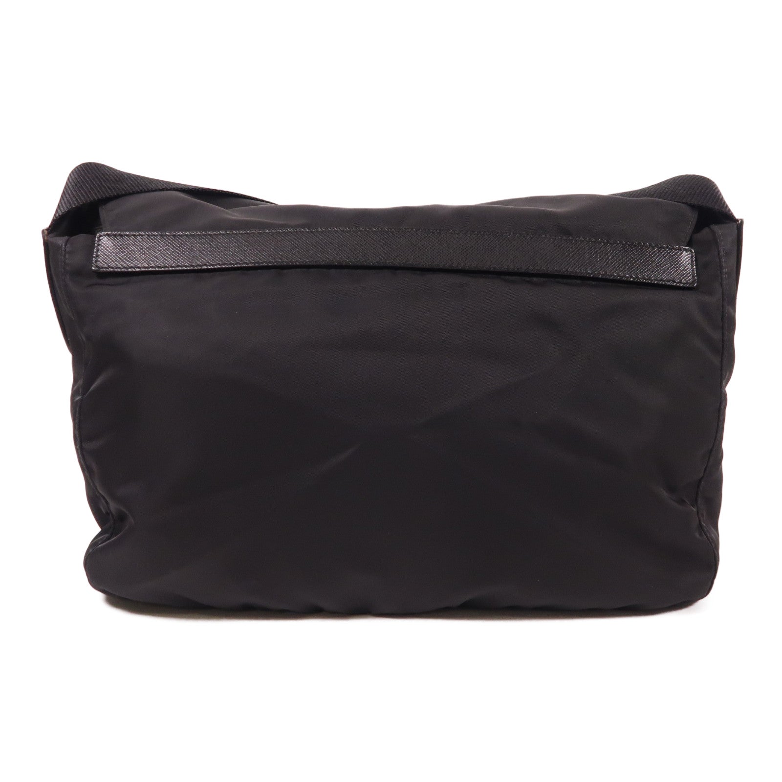 PRADA 尼龍Shoulder Bag銀扣肩背袋