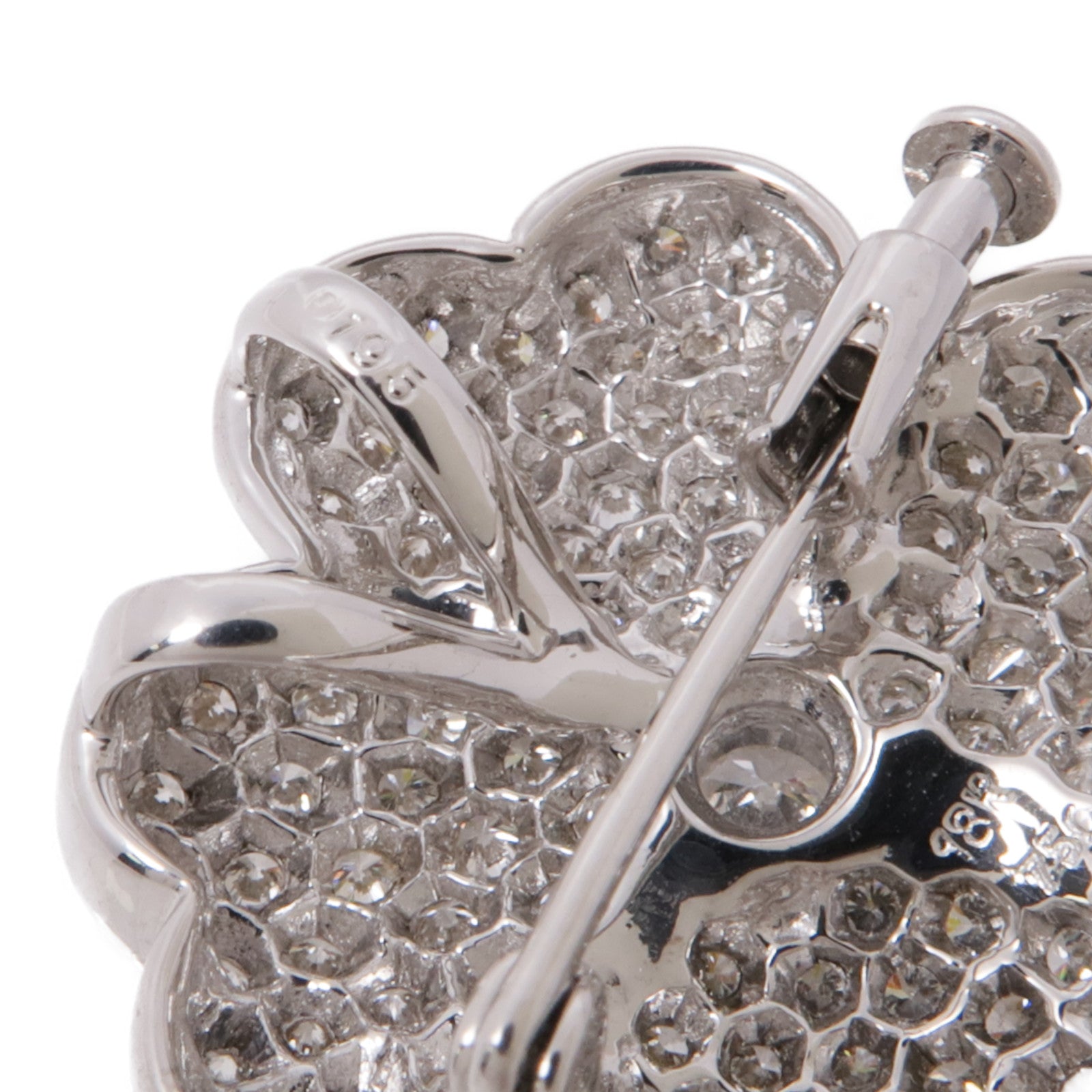 JEWELRY 【激減優惠】18K白金Diamond Brooch/Pendant Top鑽石胸針/吊墜