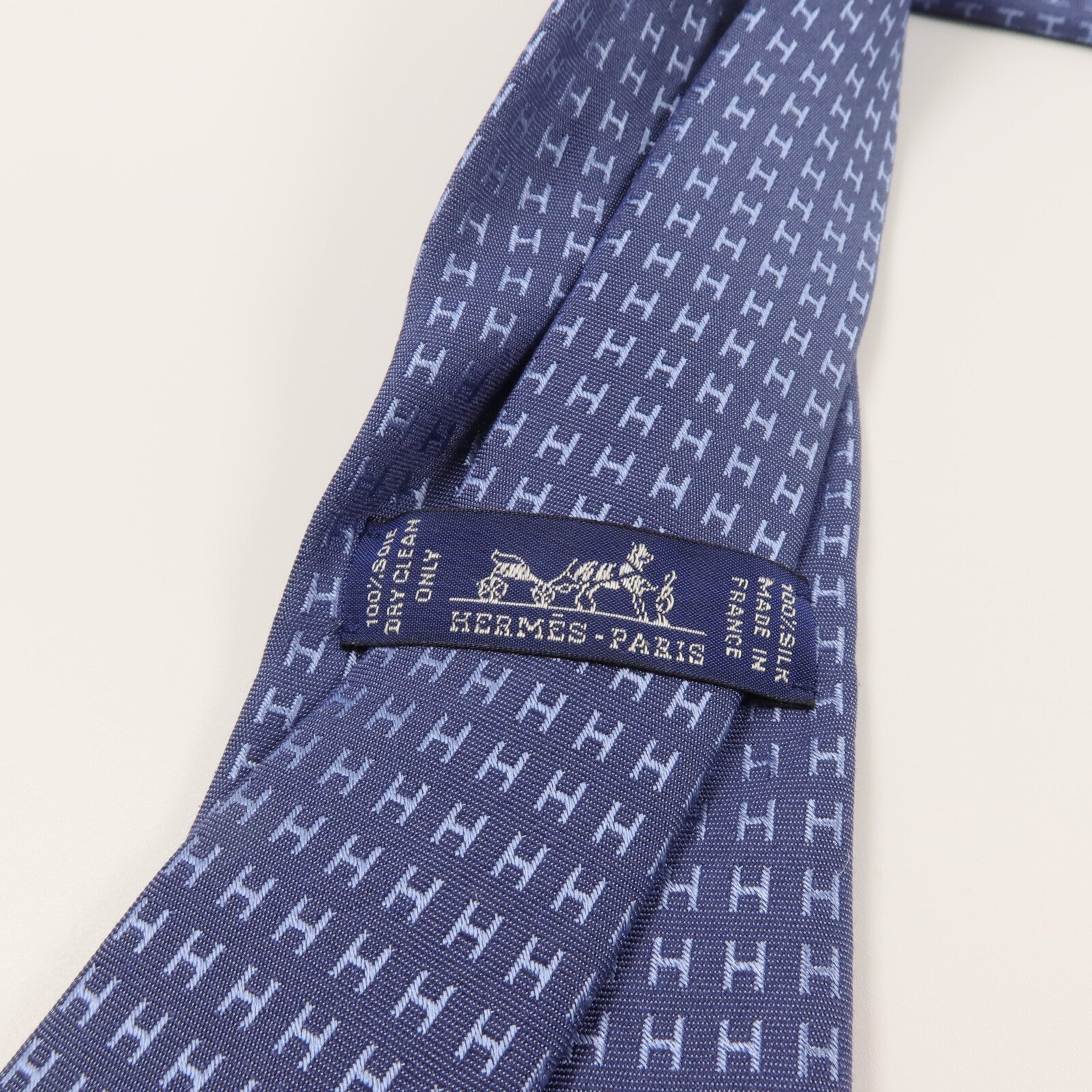 HERMES 絲質Tie領帶