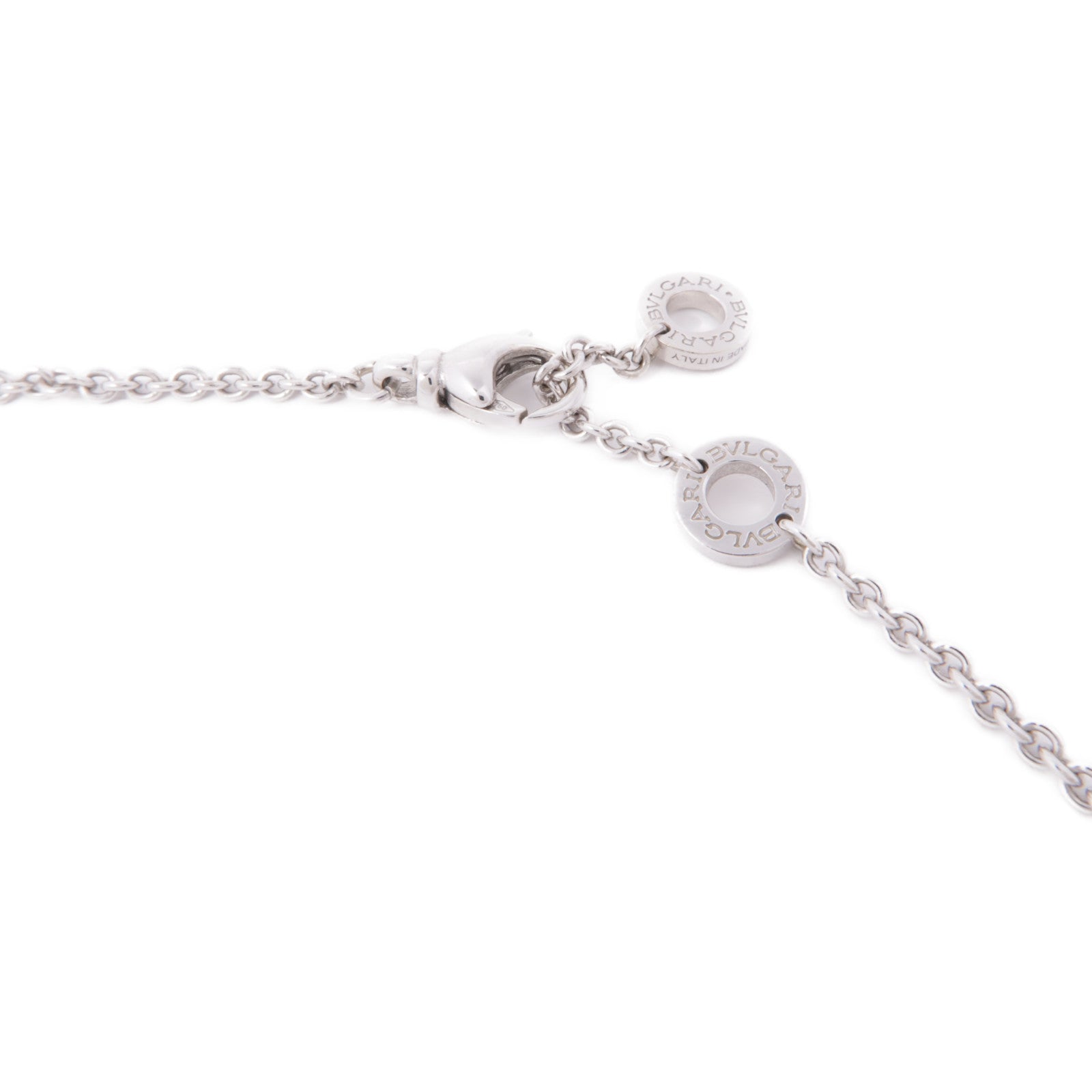 BVLGARI Roman Sorbet Necklace Amethyst Tourmaline 18K White Gold