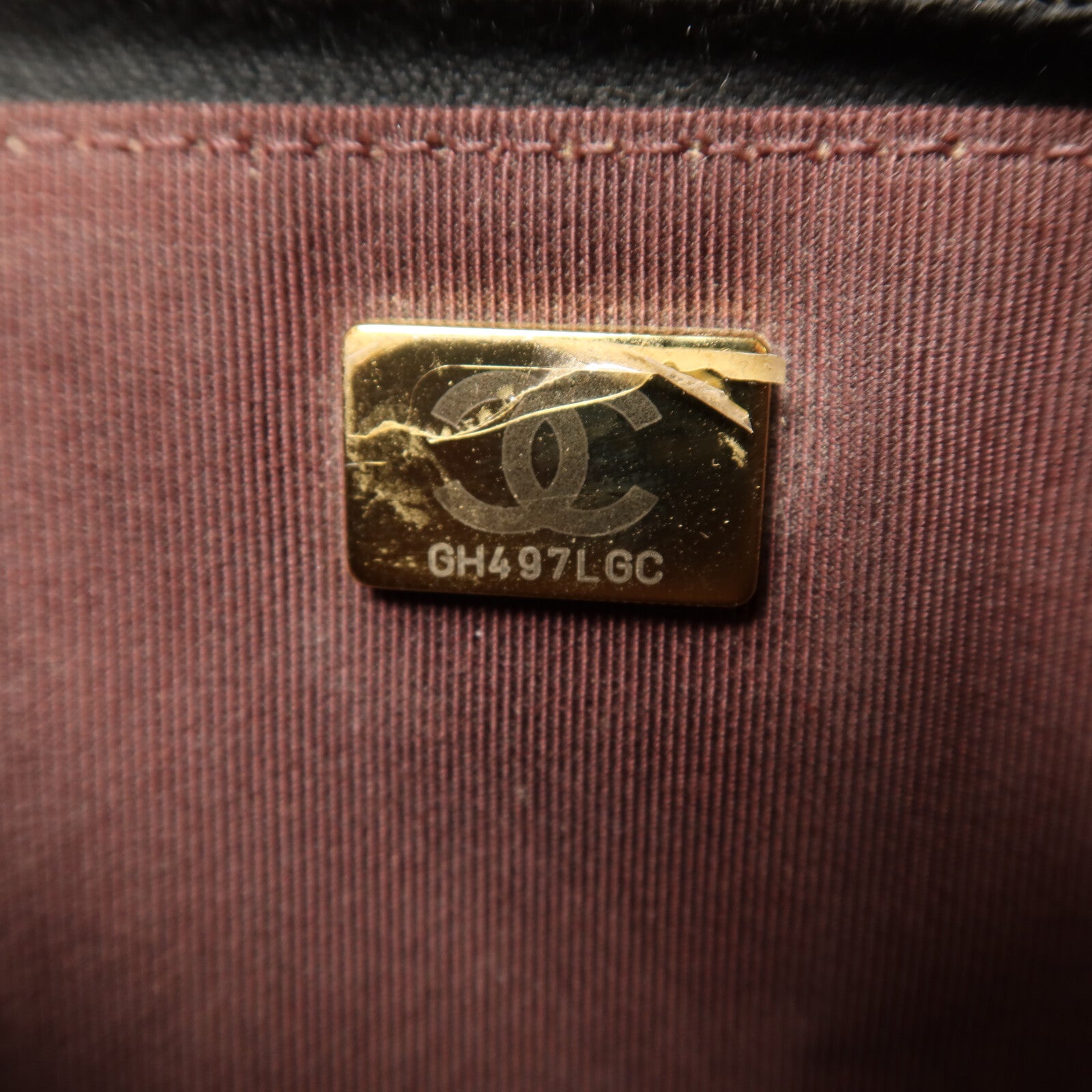 CHANEL 牛皮皮革WOC Wallet On Chain金扣鏈帶肩背袋