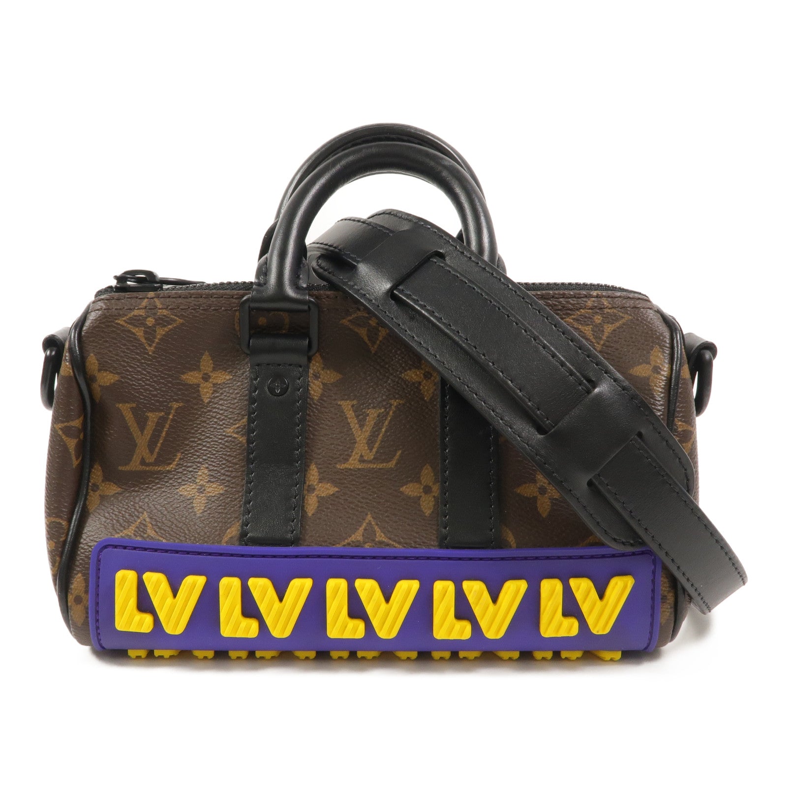 LOUIS VUITTON Monogram Keepall XS手挽肩背兩用袋