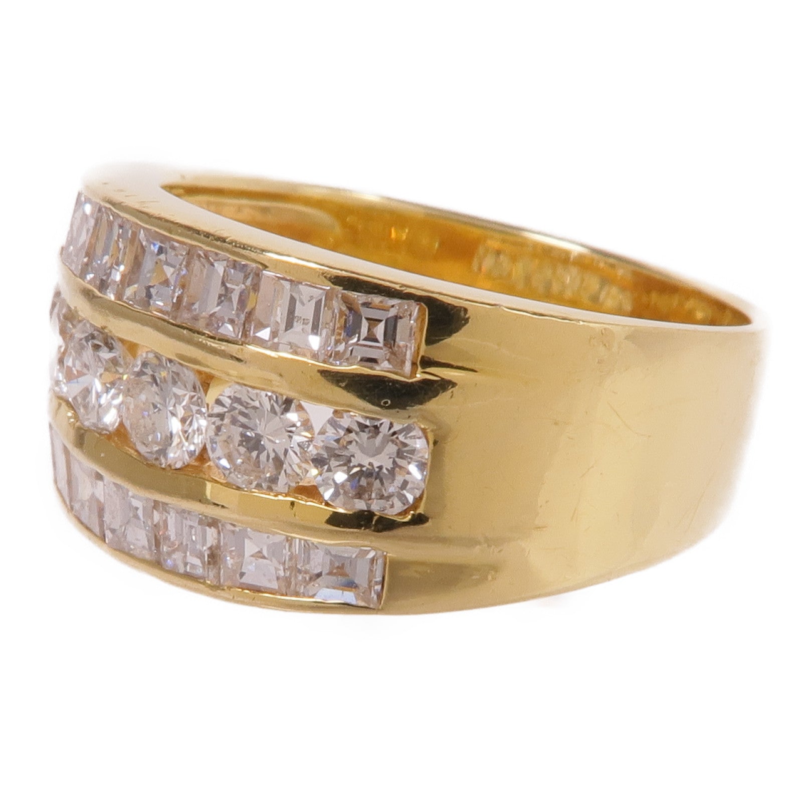 JEWELRY 18K黃金Diamond Ring鑽石戒指US#5.5