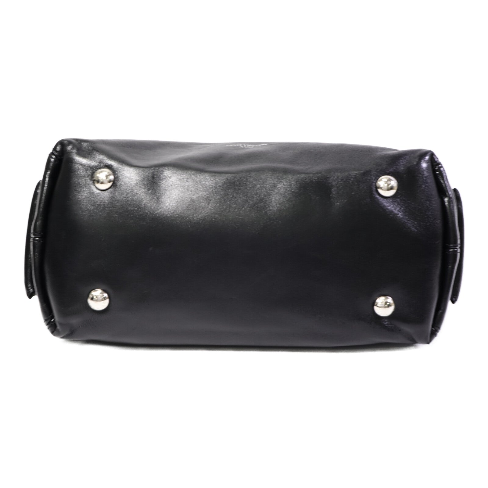 LOUIS VUITTON 羊皮皮革Carry All Vibe PM銀扣手挽肩背兩用袋