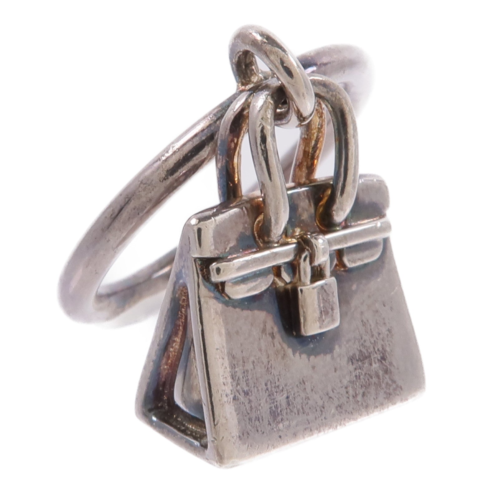 HERMES 925純銀Amulettes Birkin Ring戒指