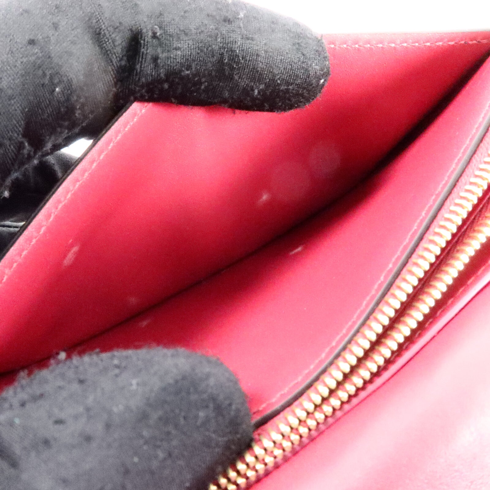 LOUIS VUITTON Monogram Portefeuille Flore鏈帶肩背袋