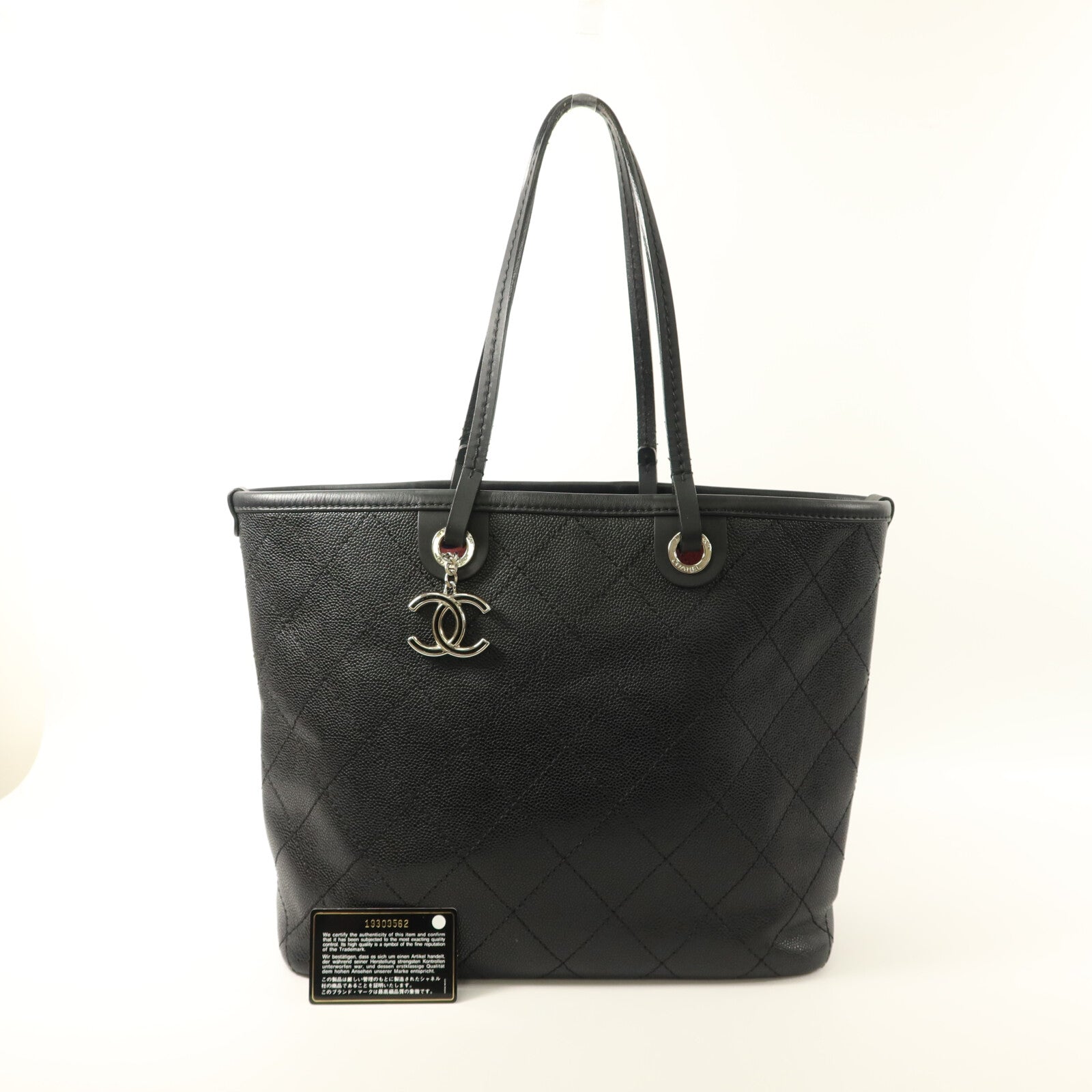 CHANEL 牛皮皮革Tote Bag手挽袋