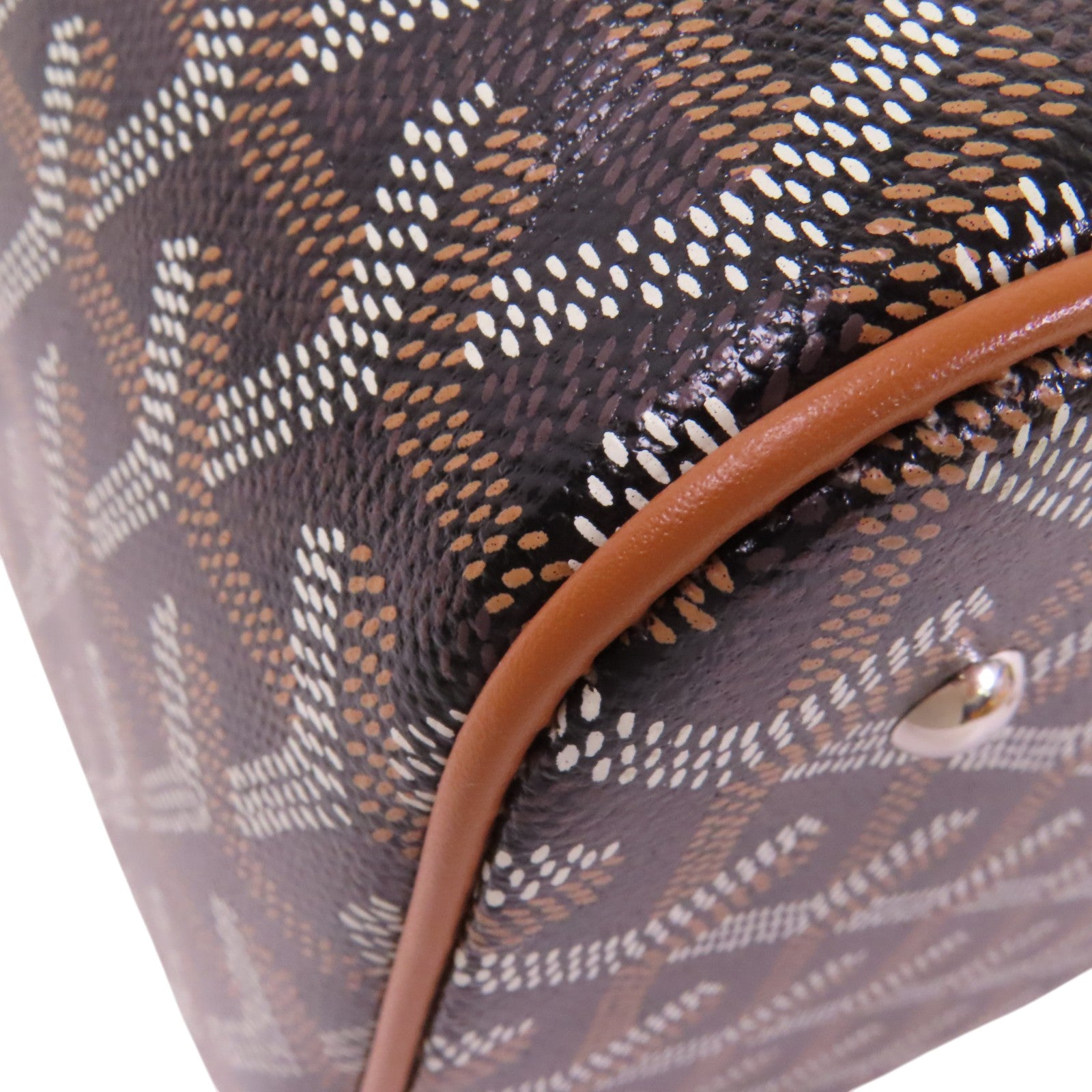 GOYARD 塗層帆布Muse Vanity銀扣手挽肩背兩用袋