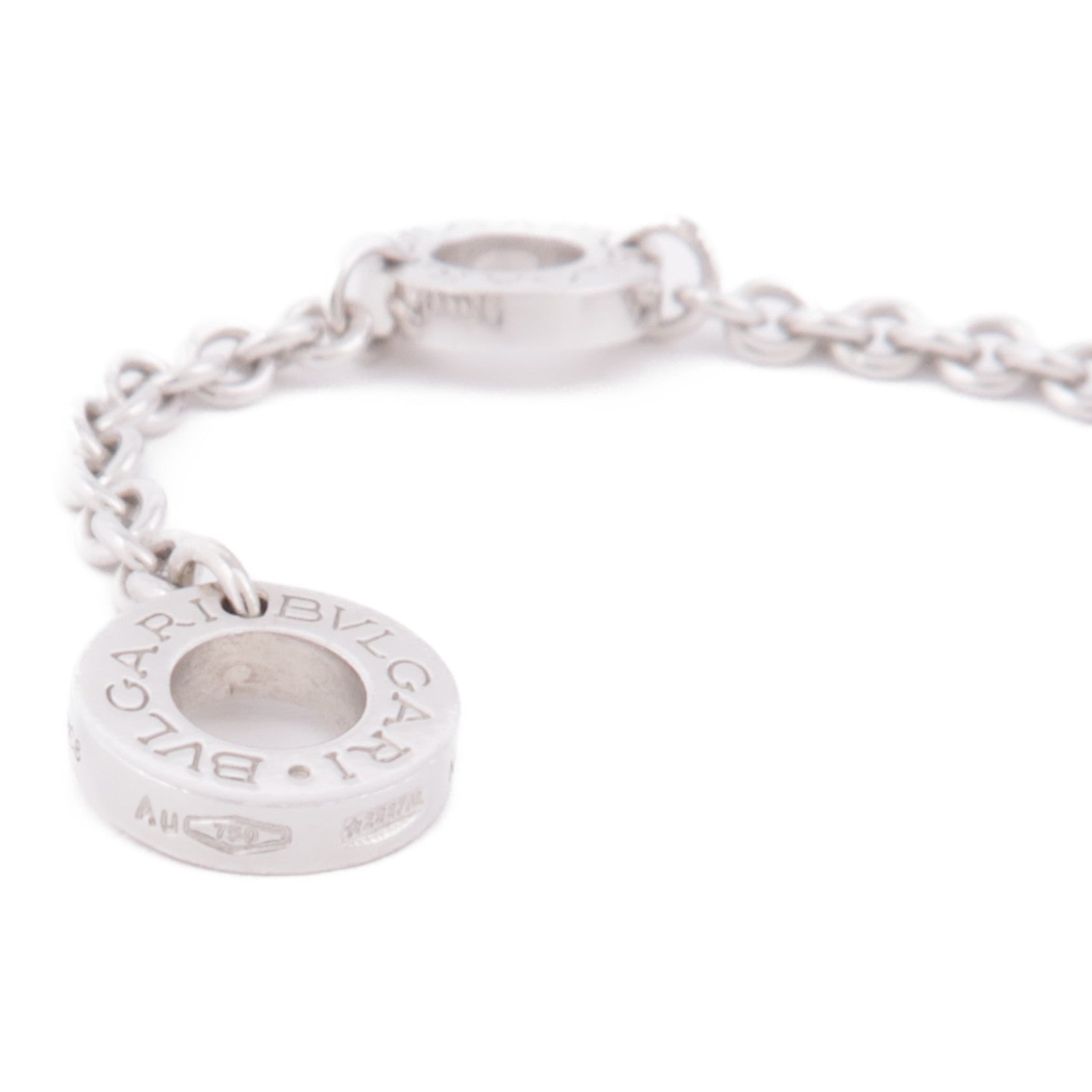 BVLGARI Roman Sorbet Necklace Amethyst Tourmaline 18K White Gold