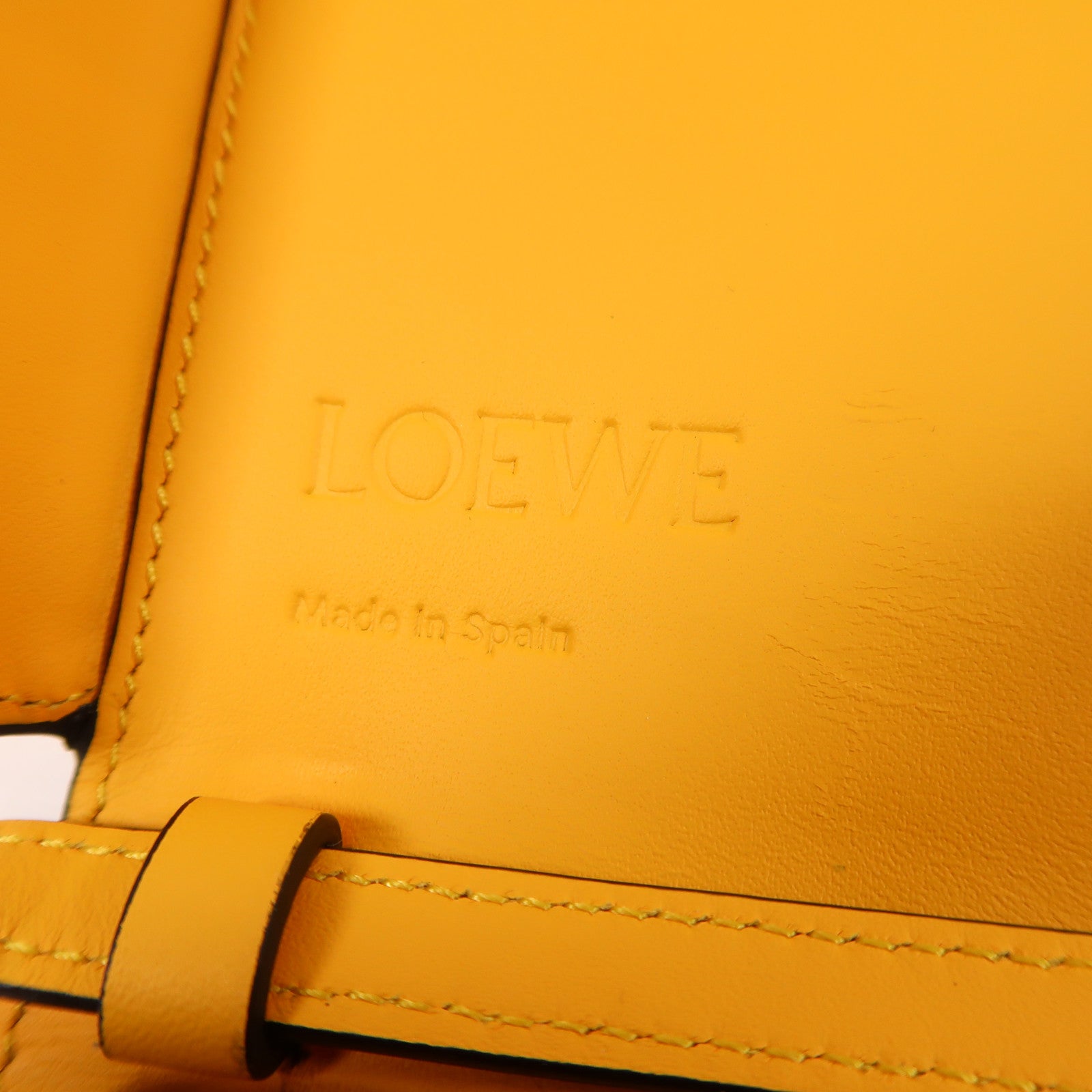 LOEWE 【激減優惠】牛皮皮革Loewe x Ken Price Heel La Palme銀扣肩背袋