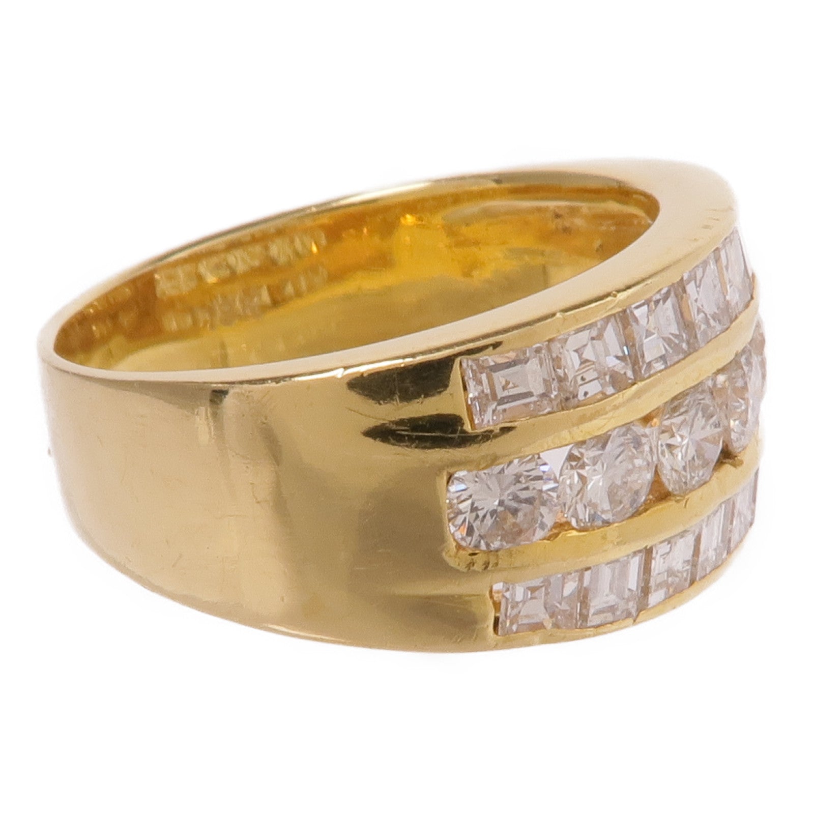 JEWELRY 18K黃金Diamond Ring鑽石戒指US#5.5