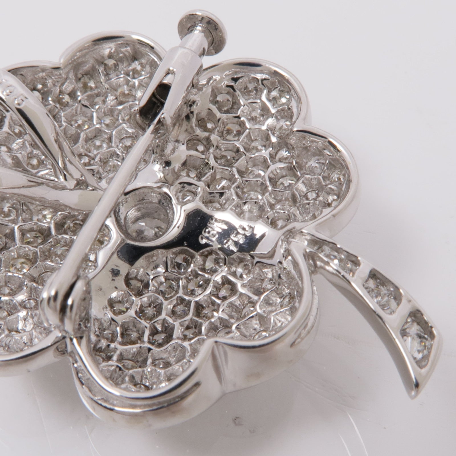 JEWELRY 【激減優惠】18K白金Diamond Brooch/Pendant Top鑽石胸針/吊墜