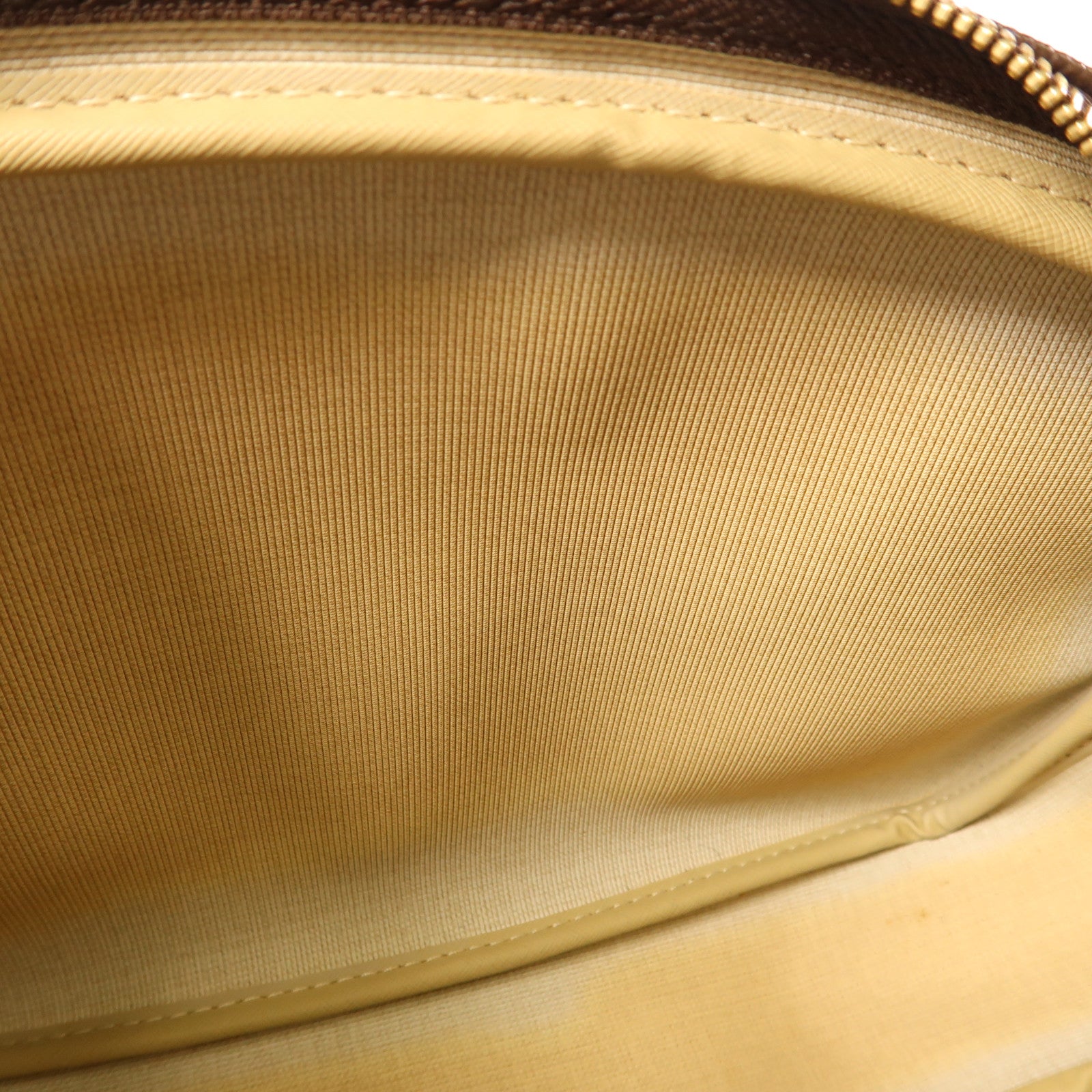 LOUIS VUITTON Monogram Reporter PM金扣肩背袋棕色