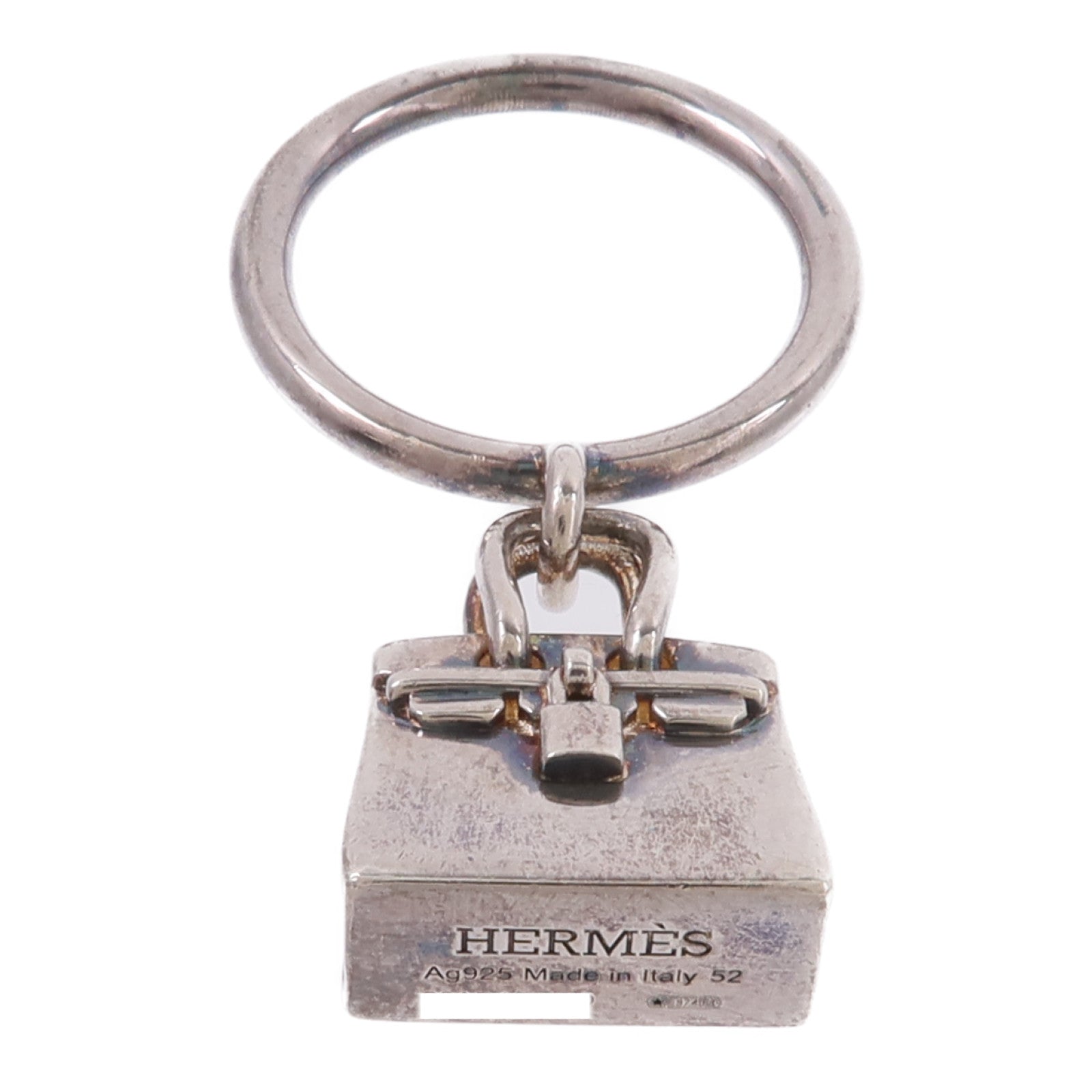 HERMES 925純銀Amulettes Birkin Ring戒指
