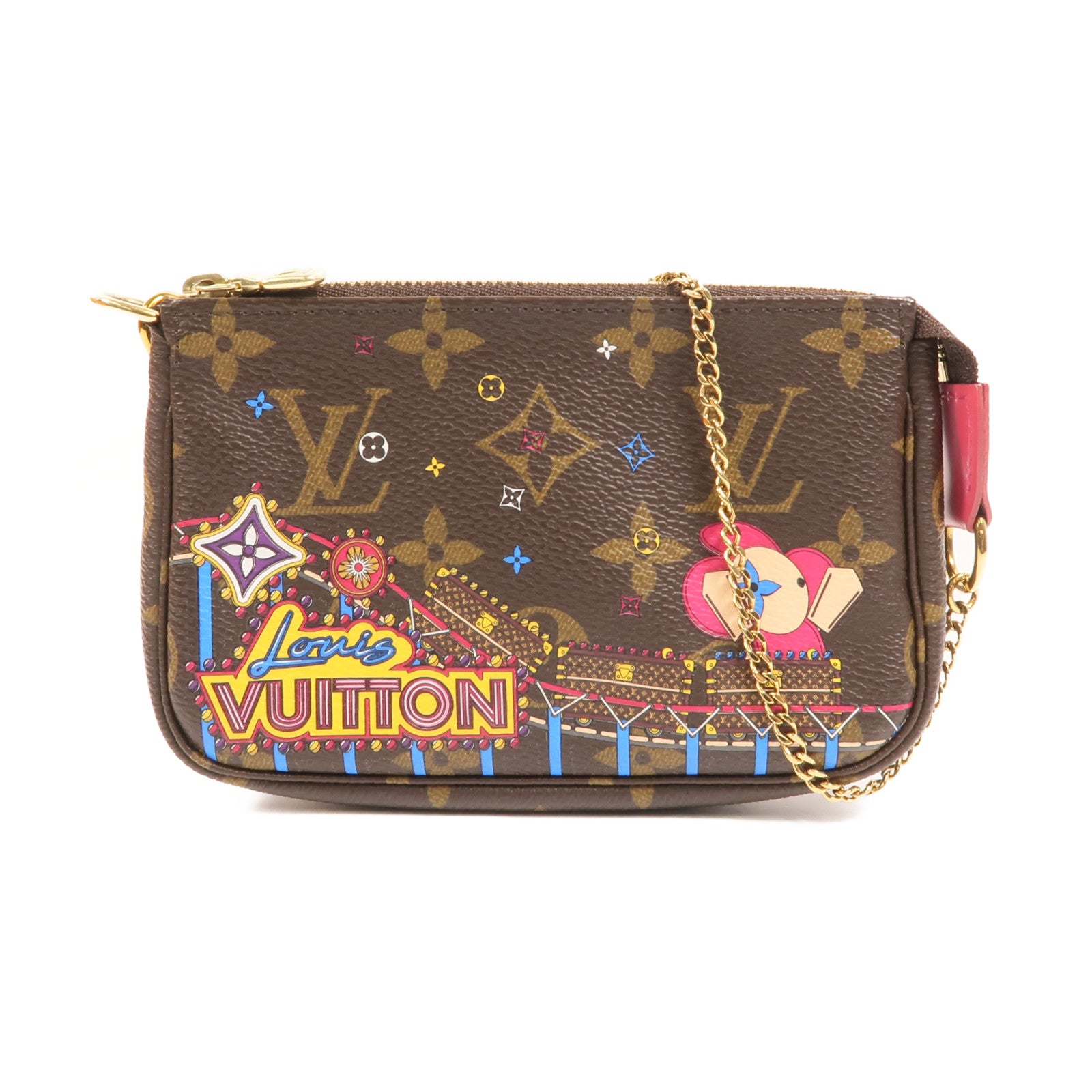 LOUIS VUITTON Monogram Mini Pochette Vivian手挽袋