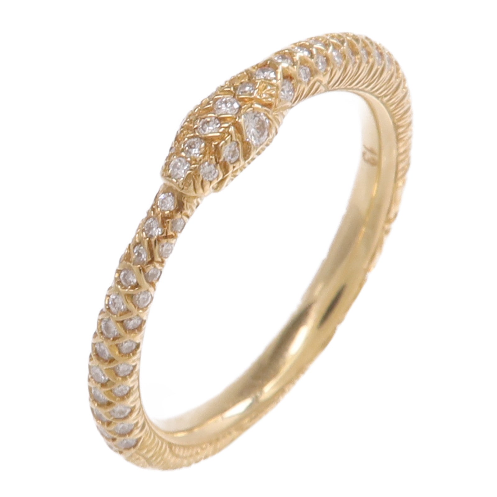 GUCCI 18K黃金Ring鑽石戒指