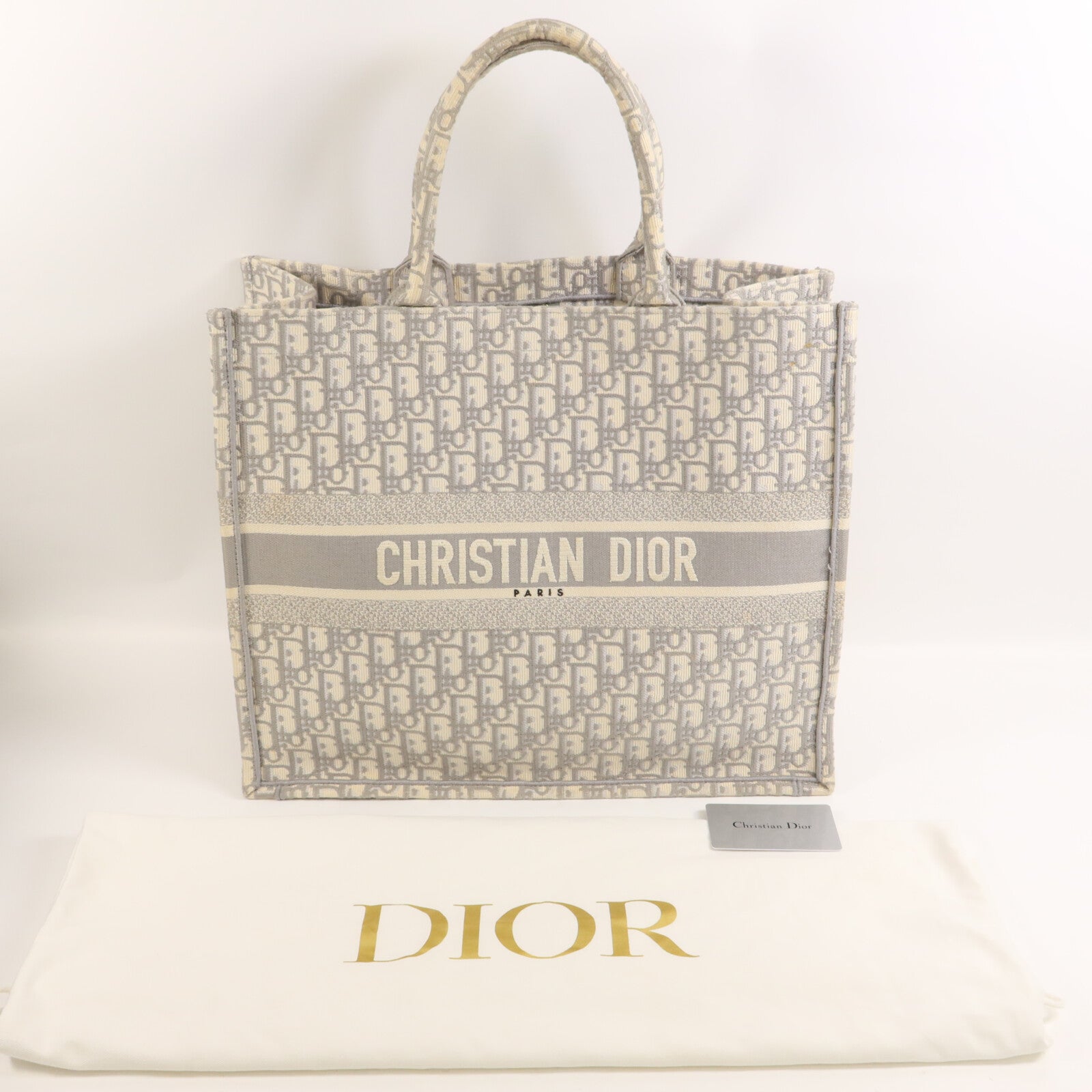 Dior 帆布Book Tote Large手挽袋