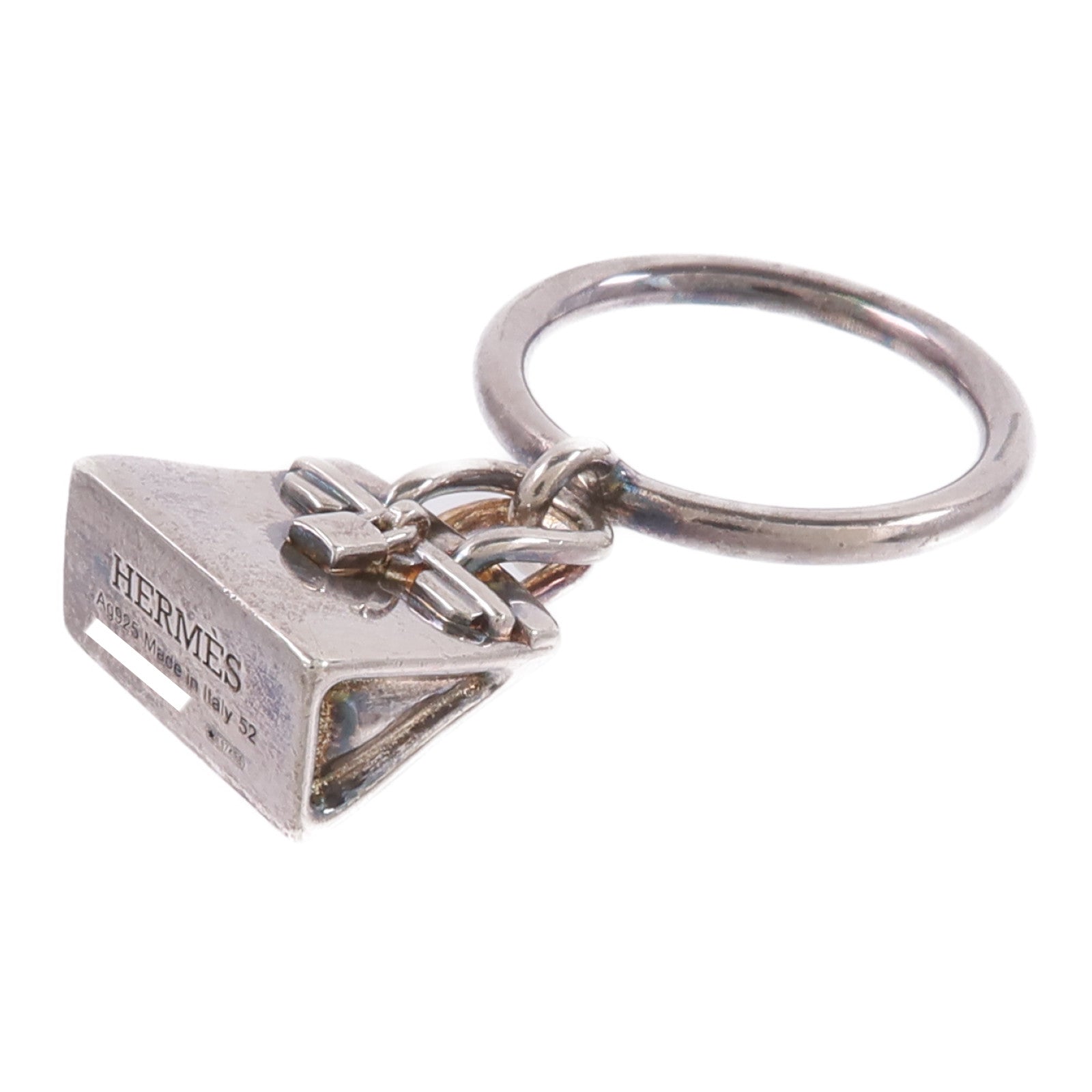 HERMES 925純銀Amulettes Birkin Ring戒指
