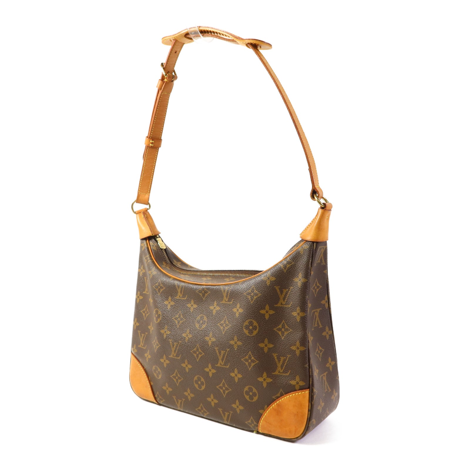 LOUIS VUITTON Monogram Boulogne金扣肩背袋