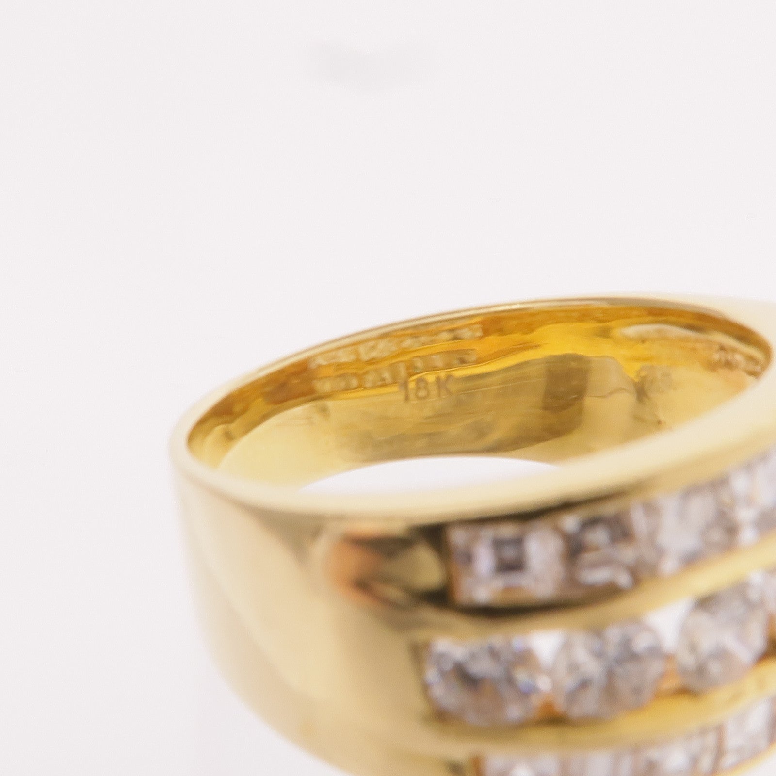 JEWELRY 18K黃金Diamond Ring鑽石戒指US#5.5
