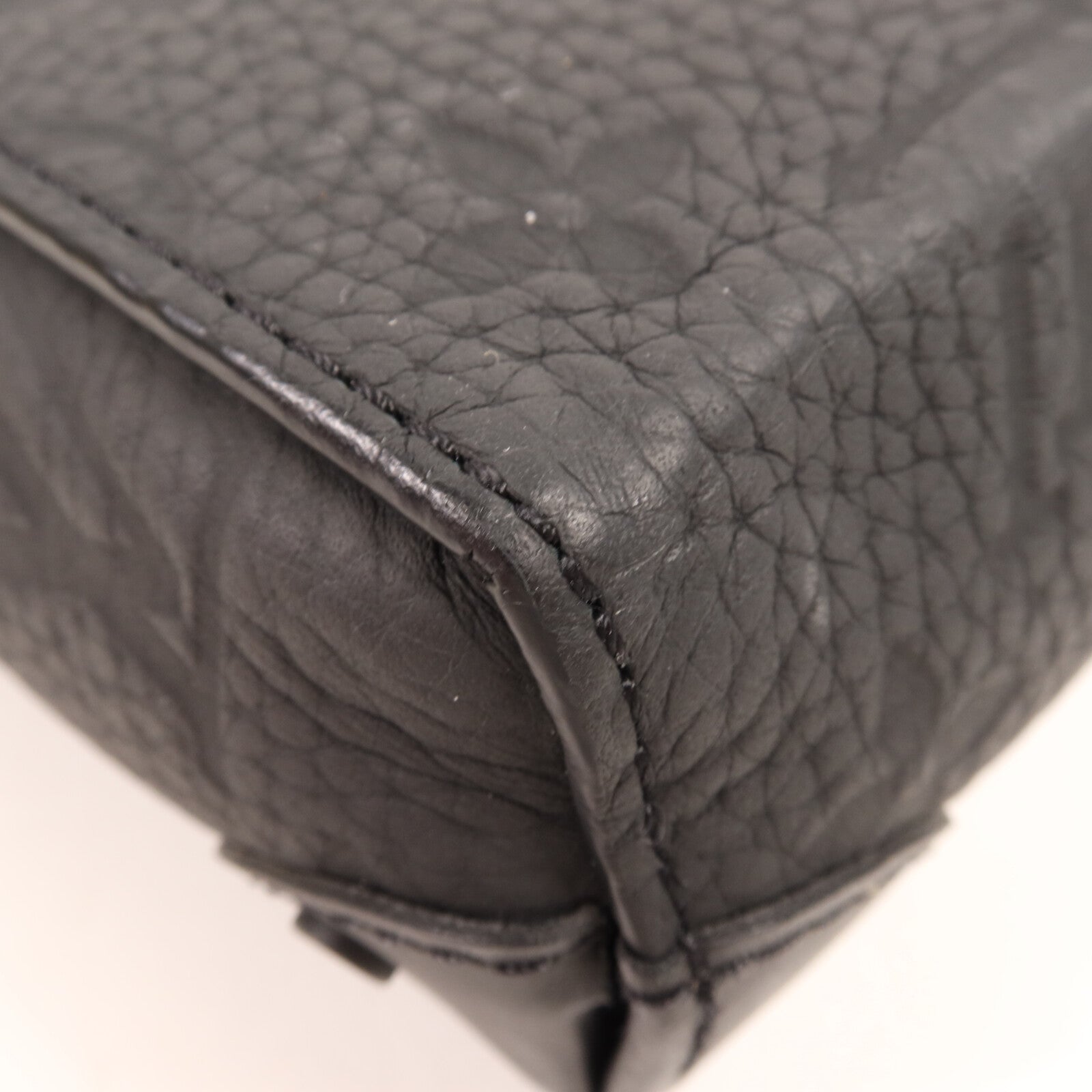 LOUIS VUITTON Monogram Taurillon Trunk Messenger Bag肩背袋