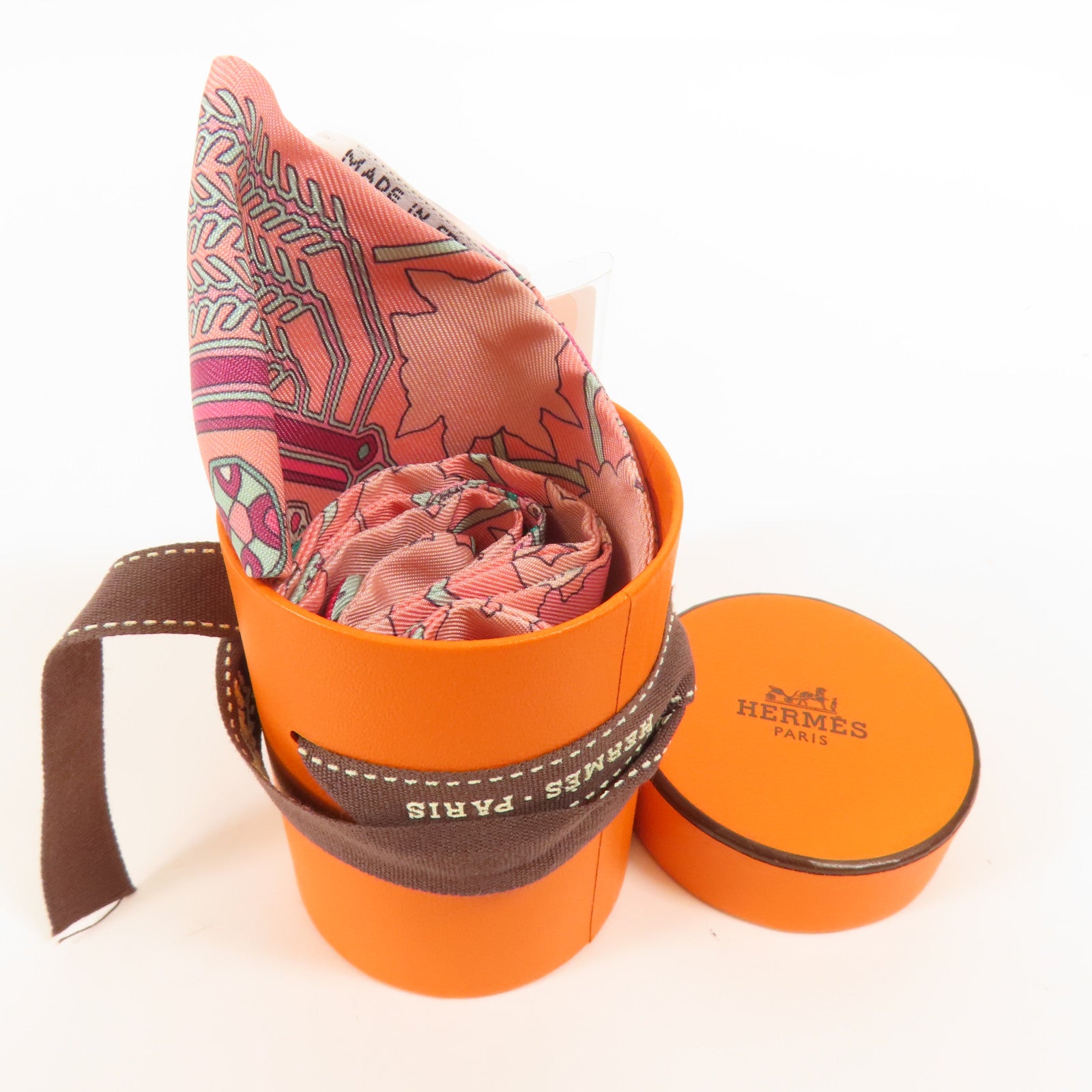 HERMES 絲質Twilly絲巾