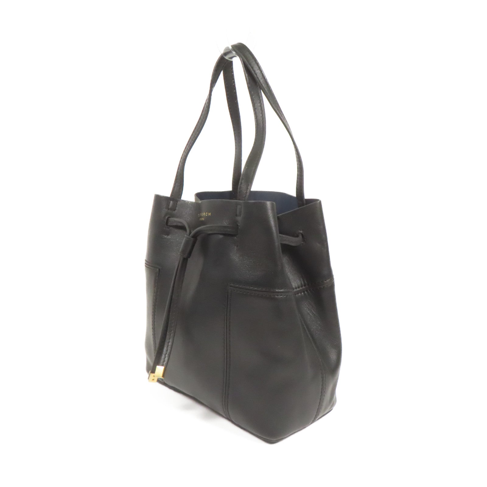 Tory Burch 牛皮皮革Shoulder Bag金扣手挽肩背兩用袋