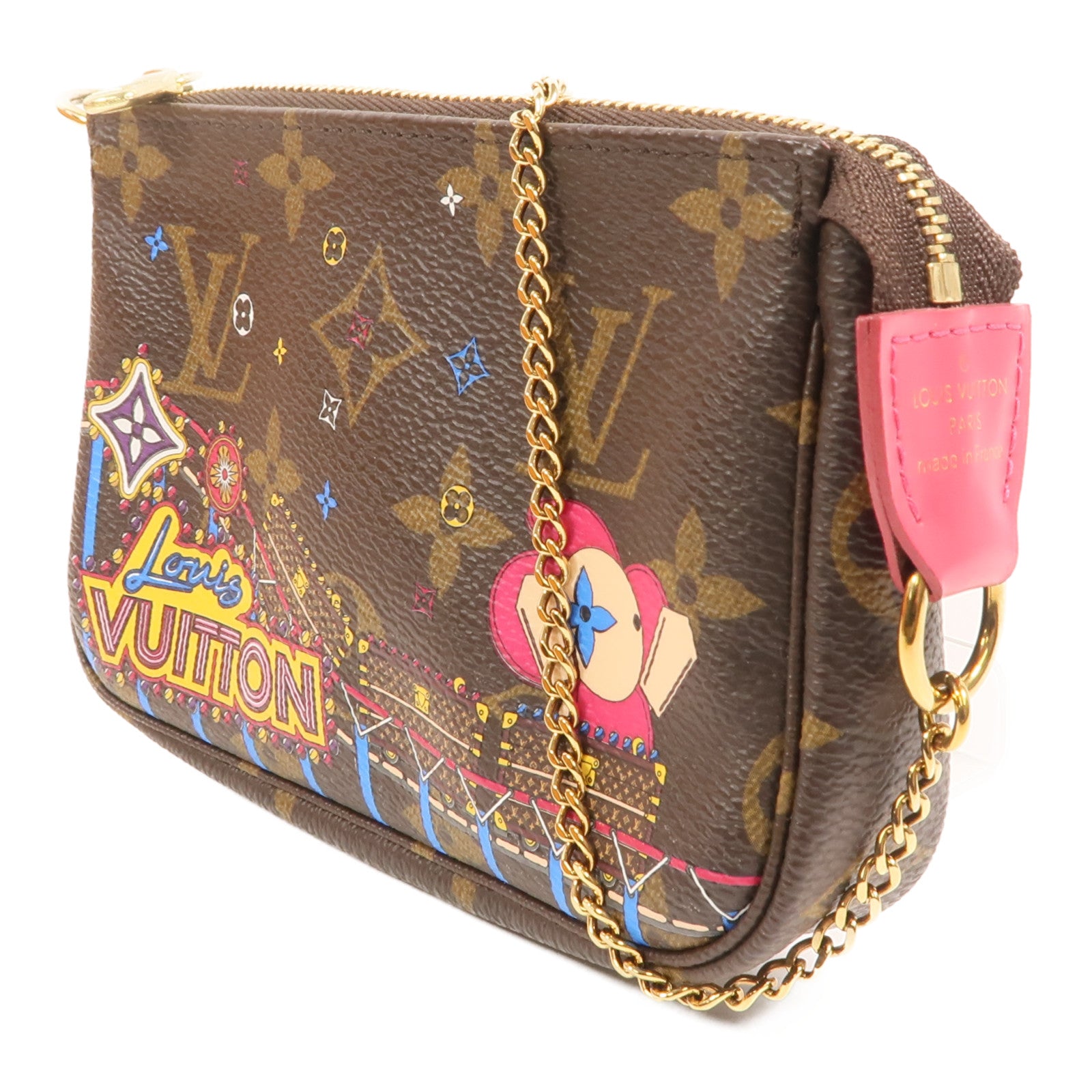 LOUIS VUITTON Monogram Mini Pochette Vivian手挽袋
