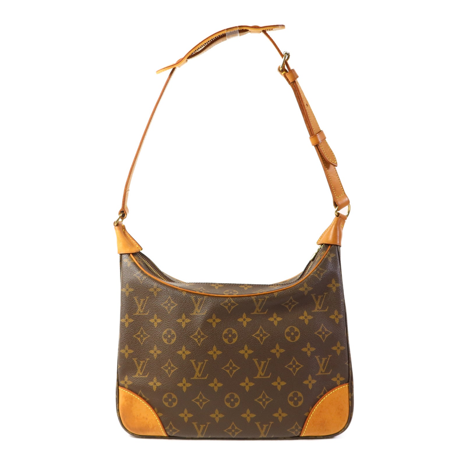 LOUIS VUITTON Monogram Boulogne金扣肩背袋