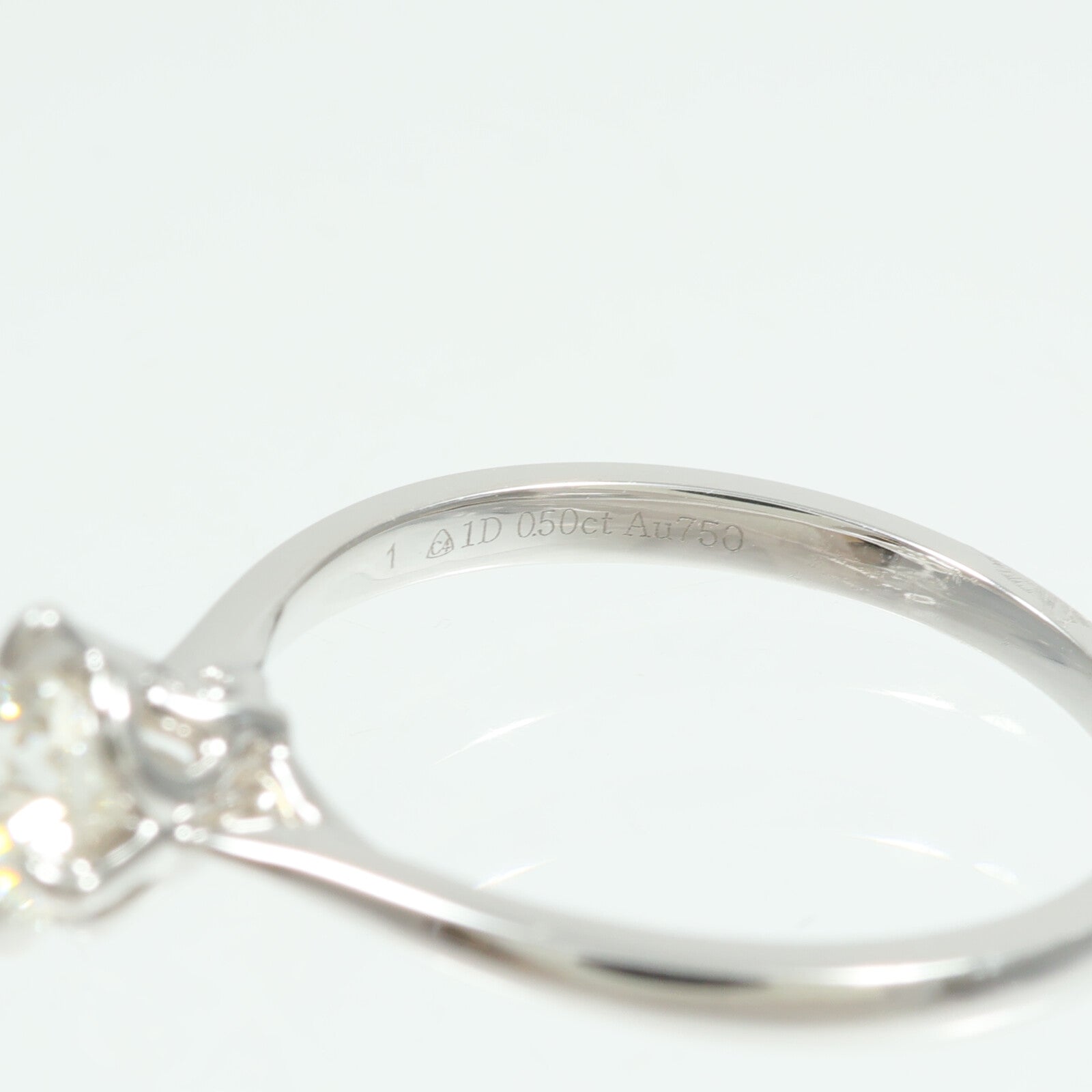 JEWELRY 18K白金Diamond Ring鑽石戒指