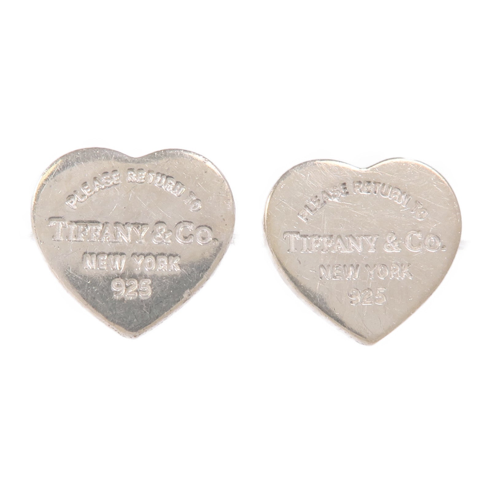 TIFFANY＆CO 925純銀Return To Tiffany Earrings耳環