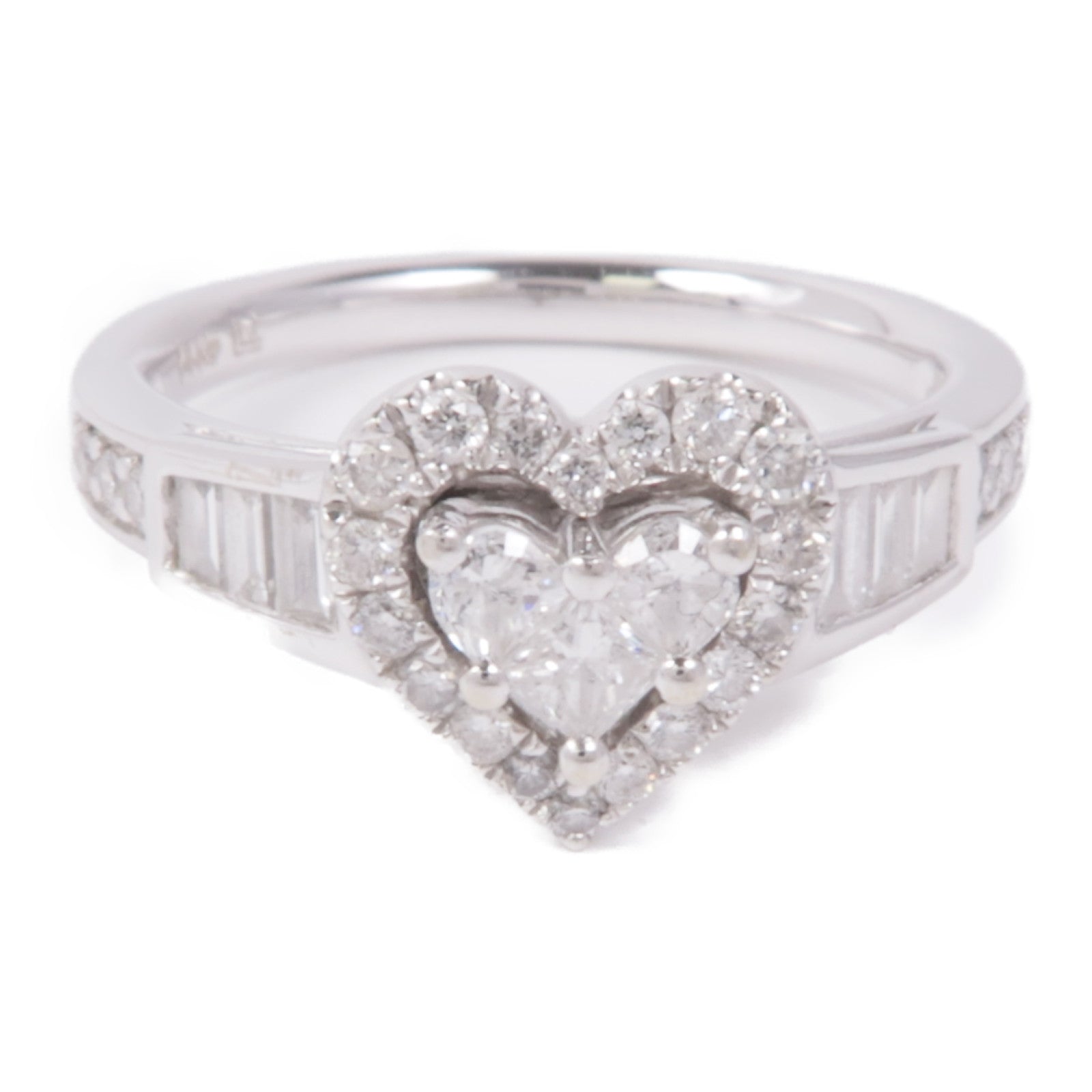 JEWELRY 【激減優惠】14K白金Diamond Ring鑽石戒指US#6.75