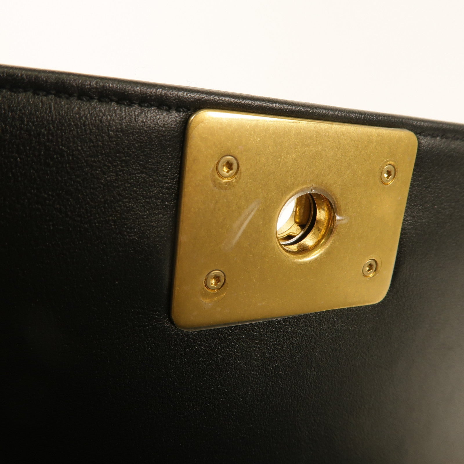 CHANEL 羊皮皮革Boy Chanel 25肩背袋