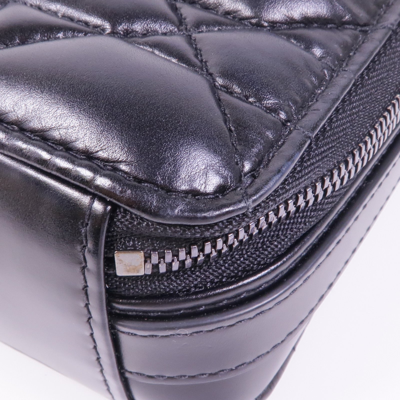 Dior 牛皮皮革Caro Box銀扣手挽肩背兩用袋