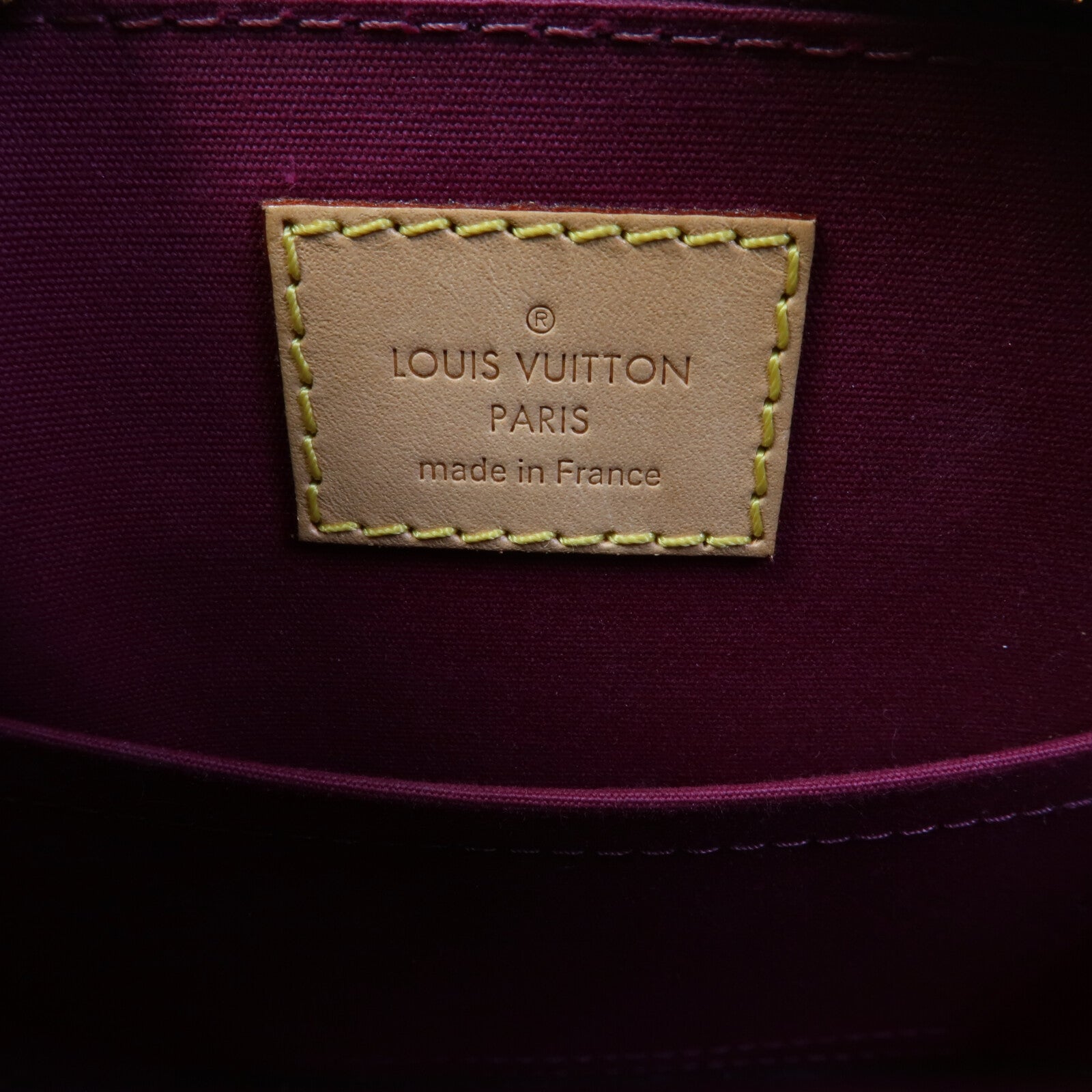 LOUIS VUITTON 漆皮皮革Alma手挽肩背兩用袋