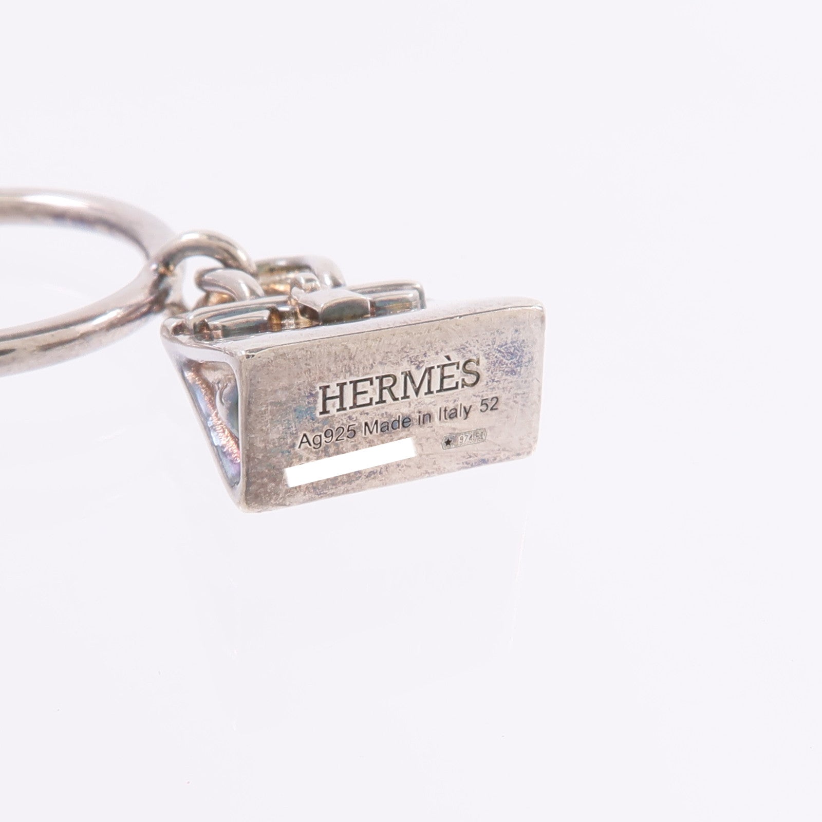 HERMES 925純銀Amulettes Birkin Ring戒指