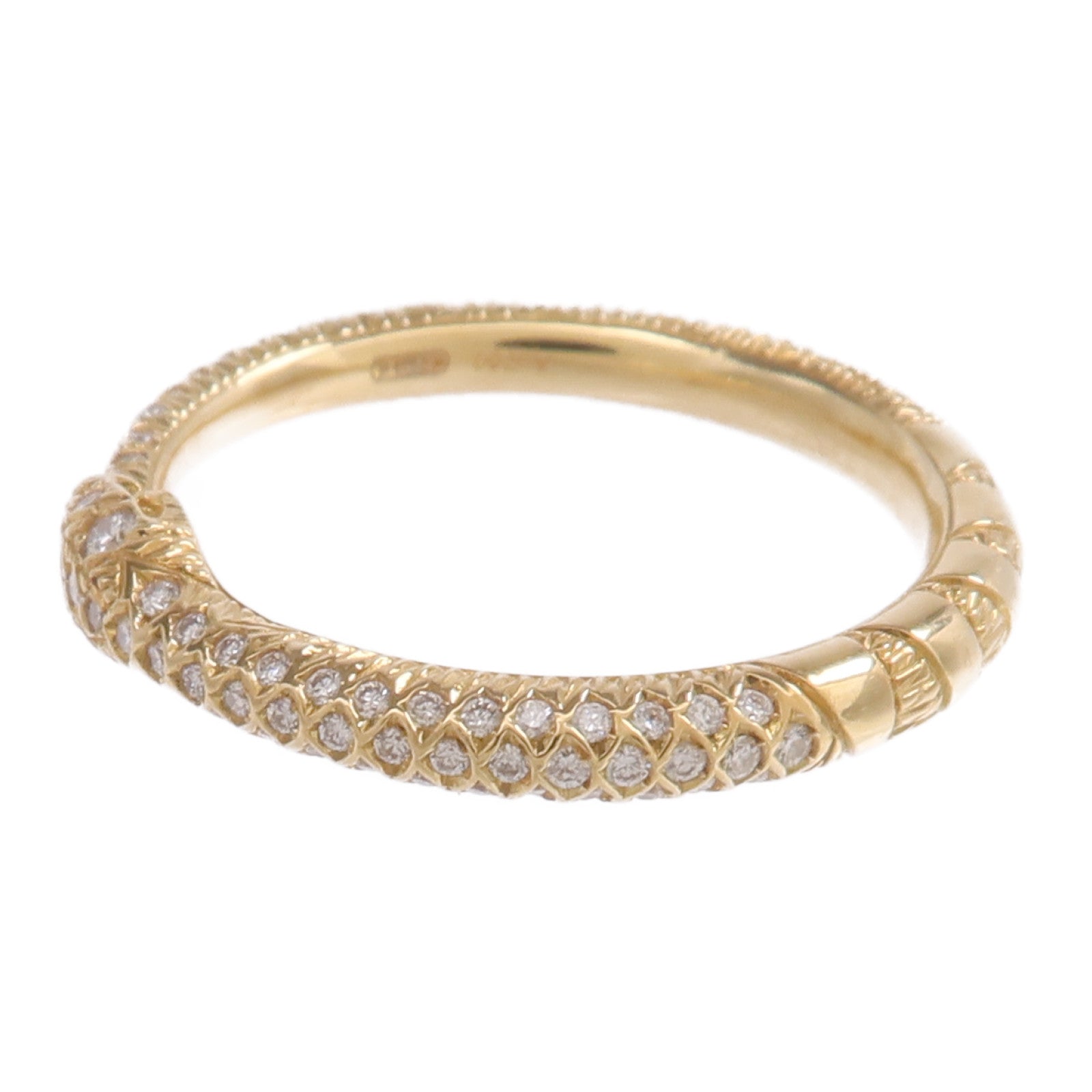 GUCCI 18K黃金Ring鑽石戒指