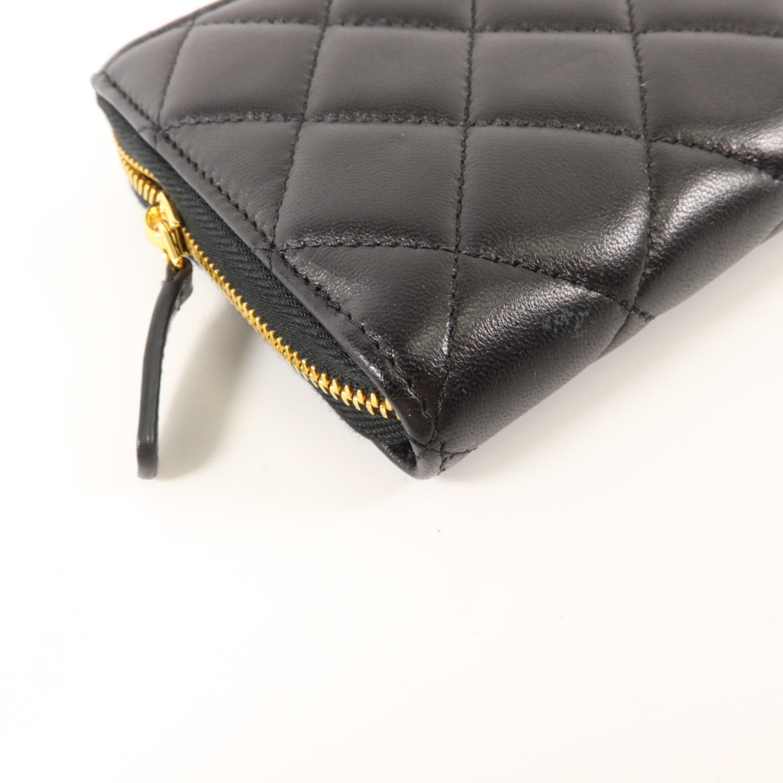 CHANEL 羊皮皮革Zipper Long Wallet長錢包