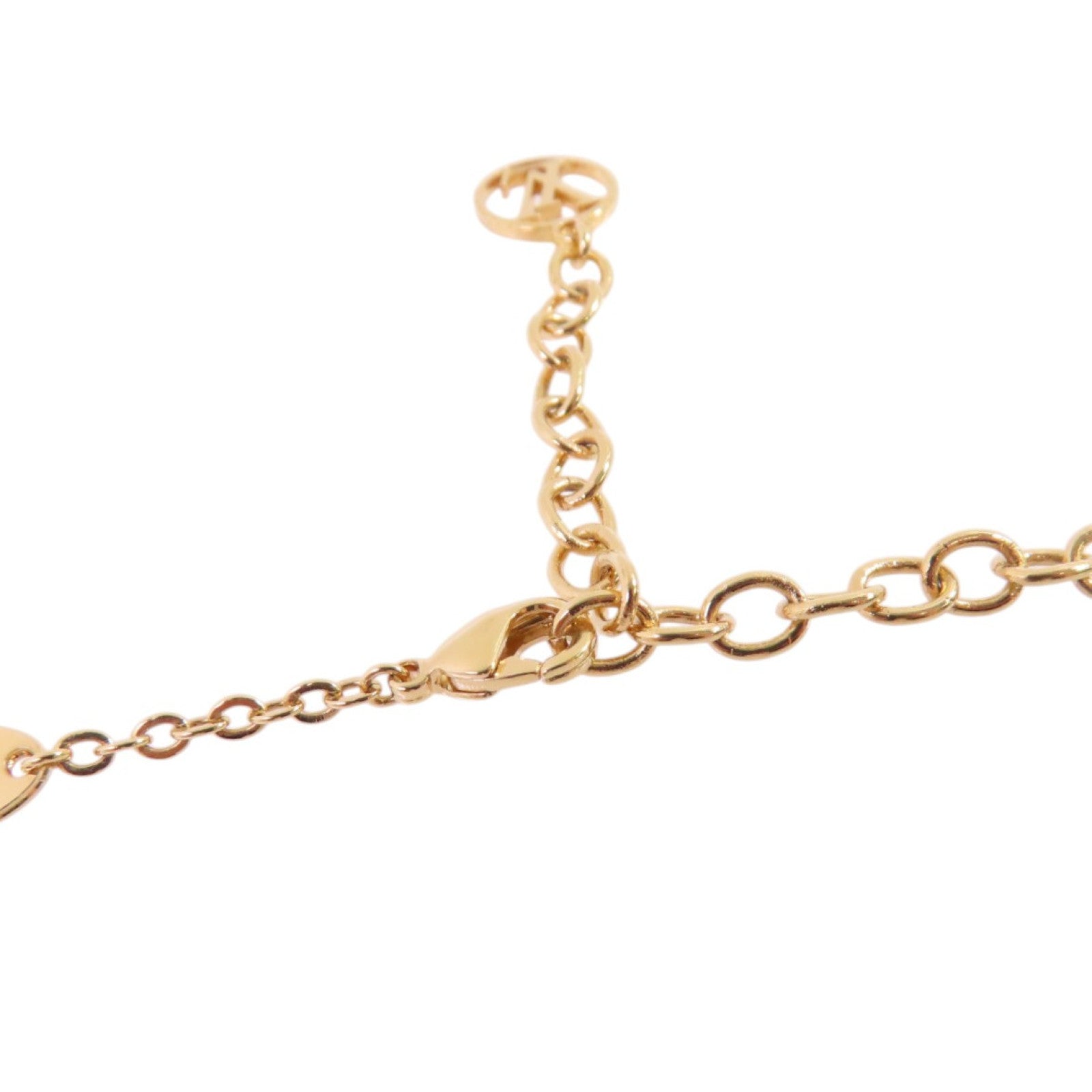 LOUIS VUITTON 金屬Lady Lucky Charms Necklace金扣項鏈