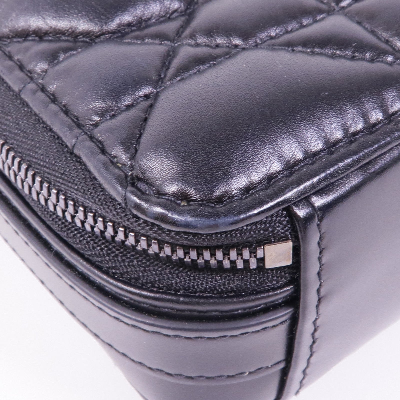 Dior 牛皮皮革Caro Box銀扣手挽肩背兩用袋