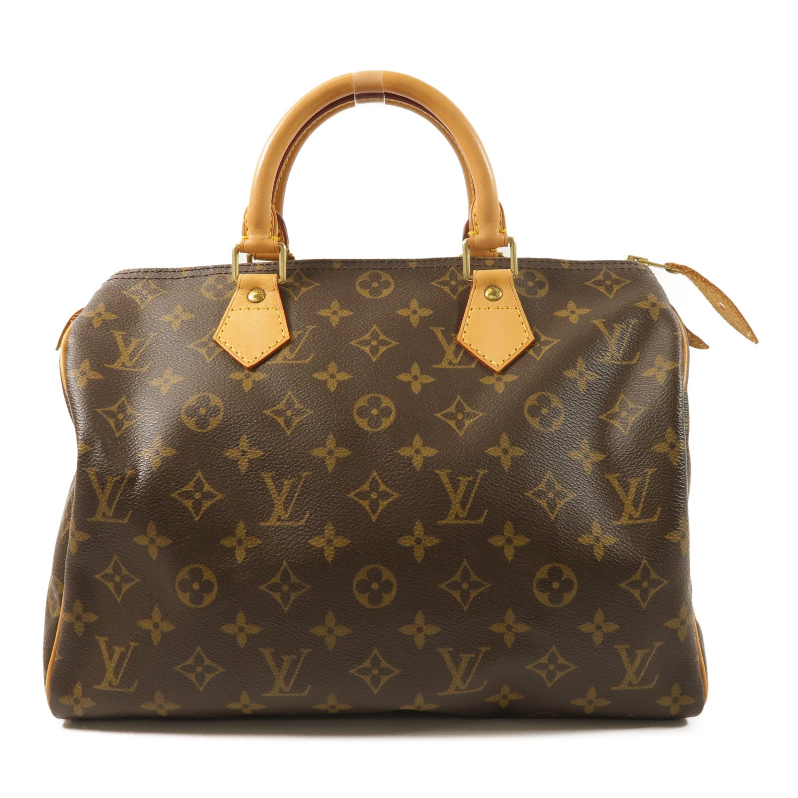 LOUIS VUITTON Monogram Speedy 30金扣手挽袋