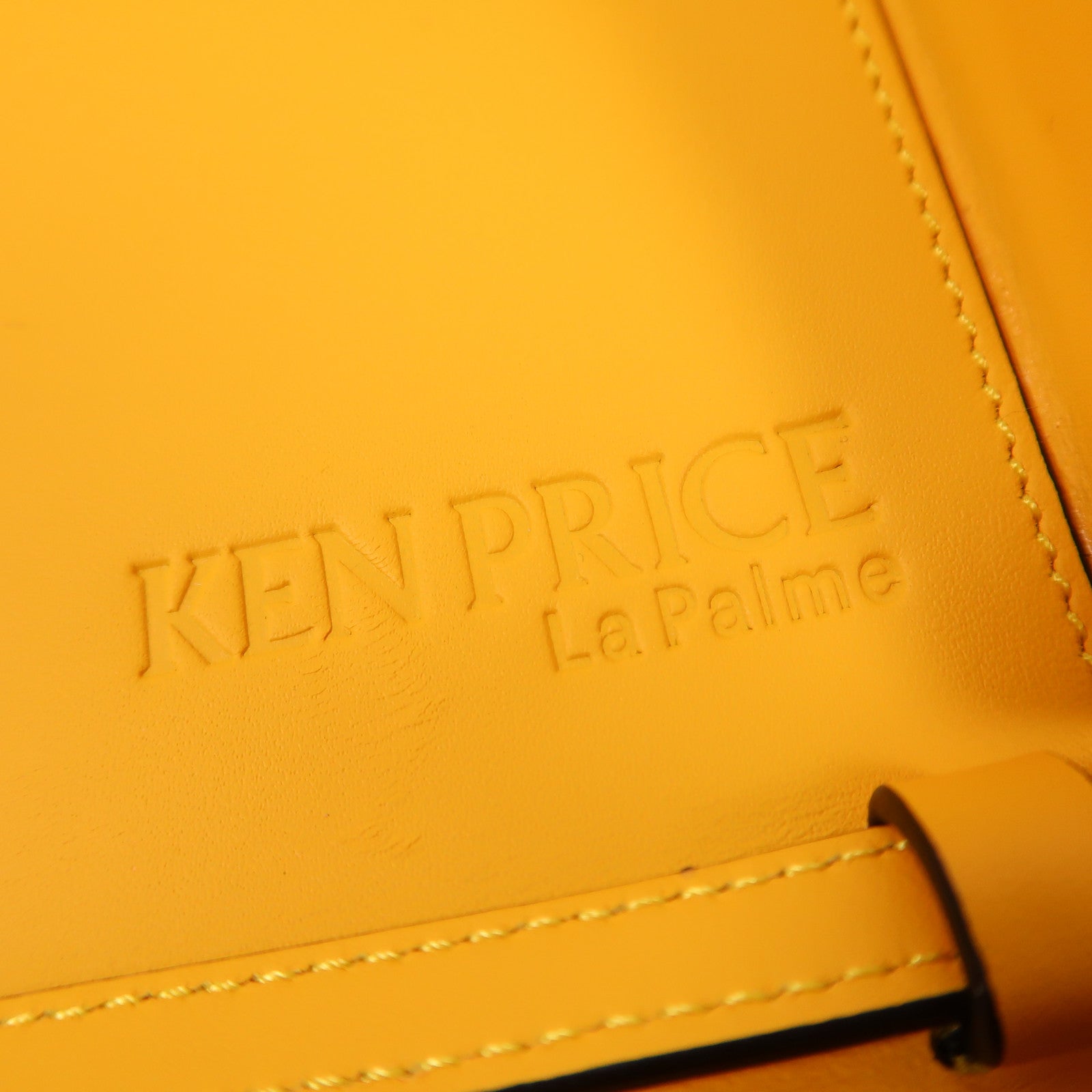 LOEWE 牛皮皮革Loewe x Ken Price Heel La Palme銀扣肩背袋