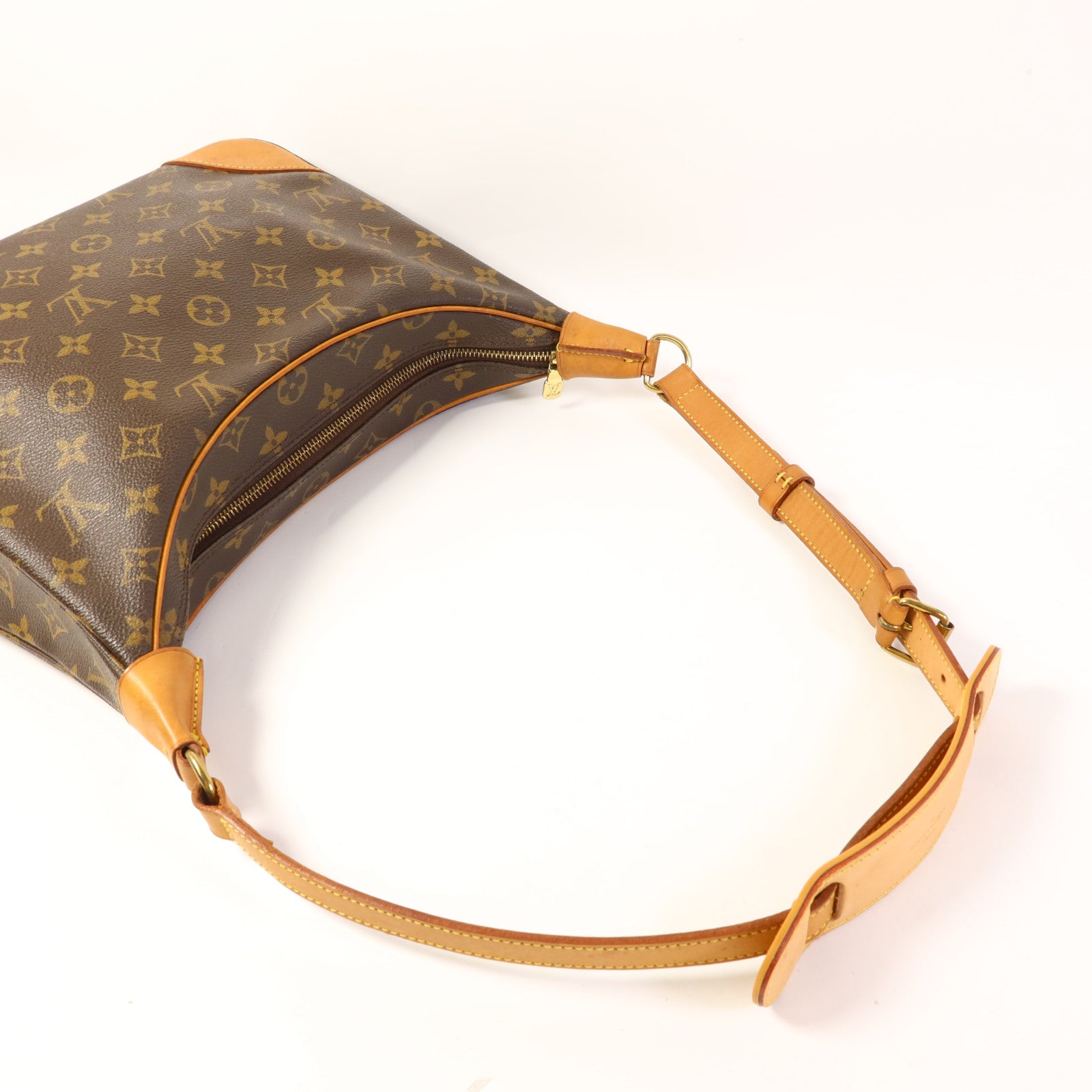 LOUIS VUITTON Monogram Boulogne金扣肩背袋