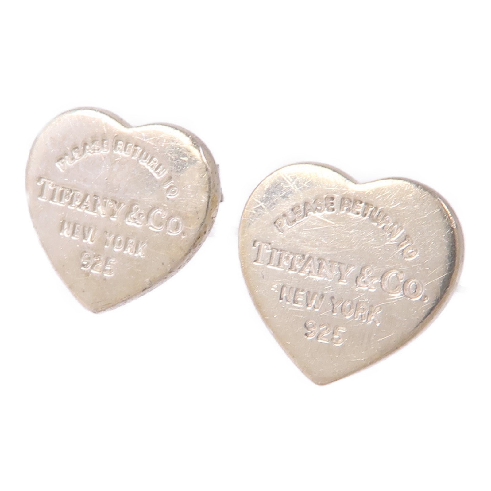TIFFANY＆CO 925純銀Return To Tiffany Earrings耳環