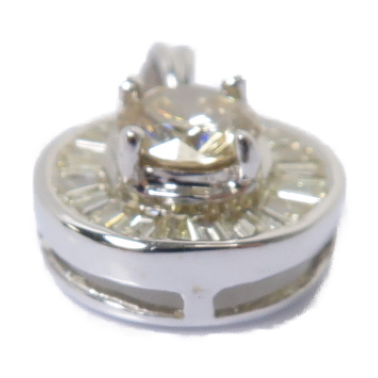 JEWELRY 【激減優惠】18K白金Diamond Pendant鑽石吊墜