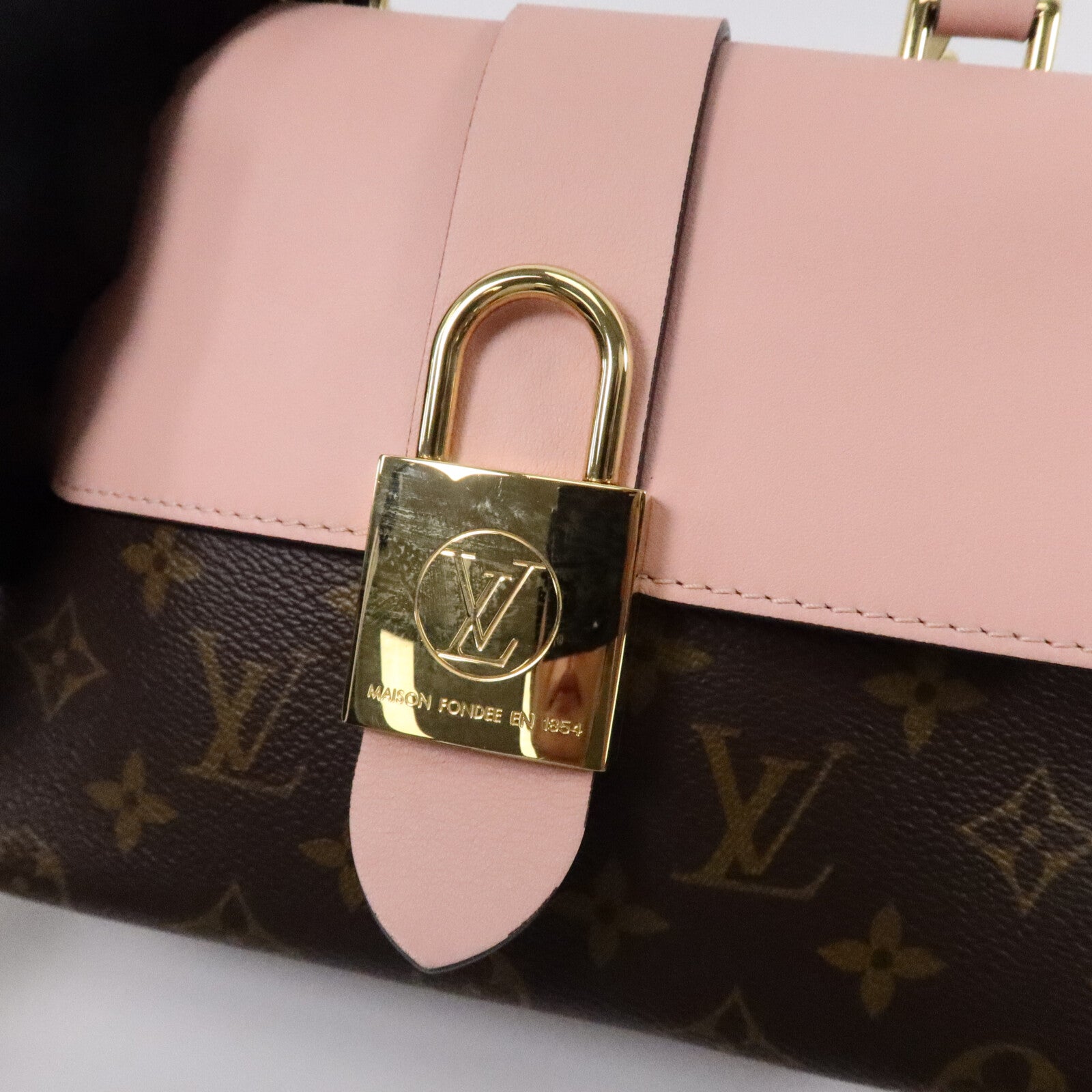 LOUIS VUITTON Monogram Locky BB手挽肩背兩用袋