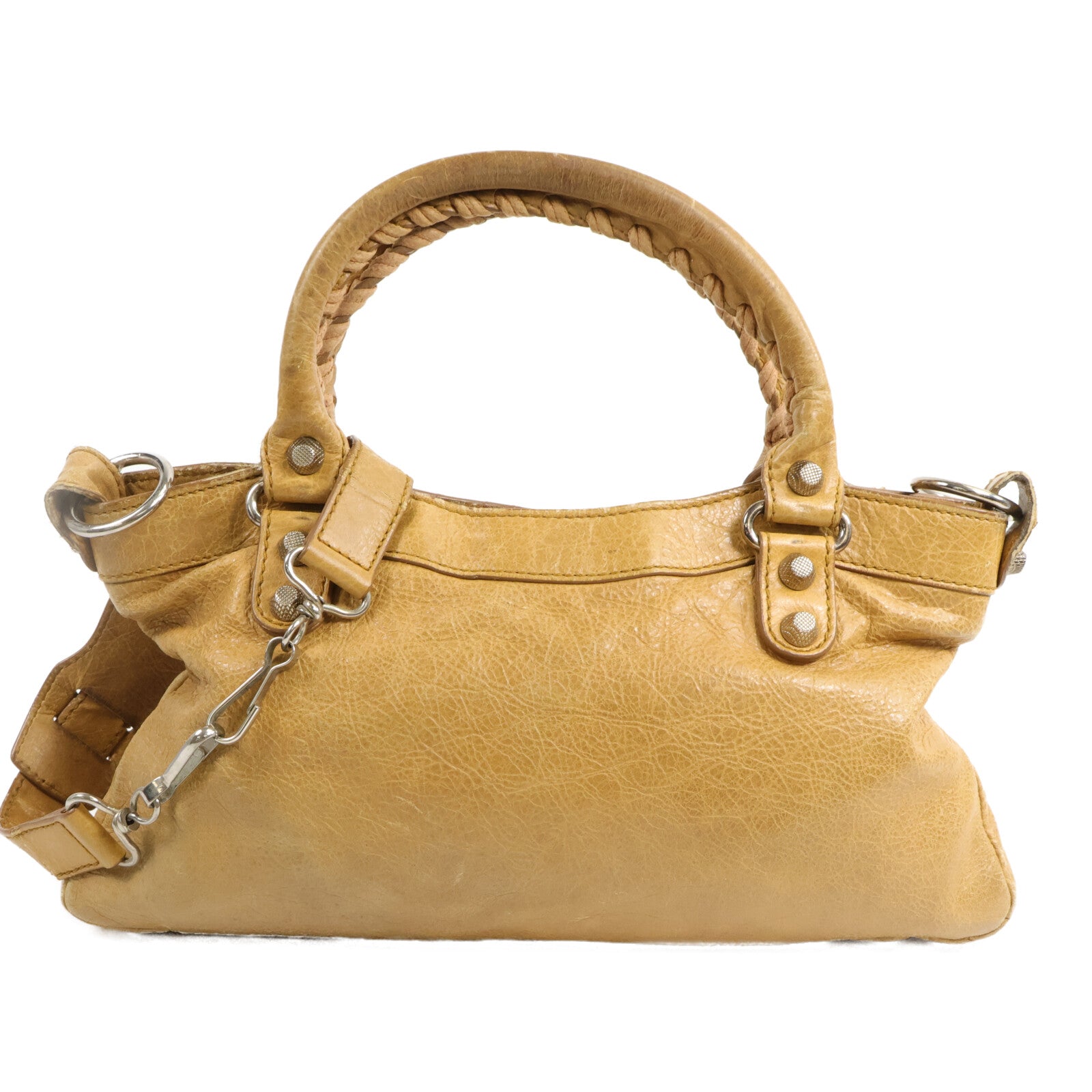 BALENCIAGA 羊皮皮革Giant 12 First手挽袋